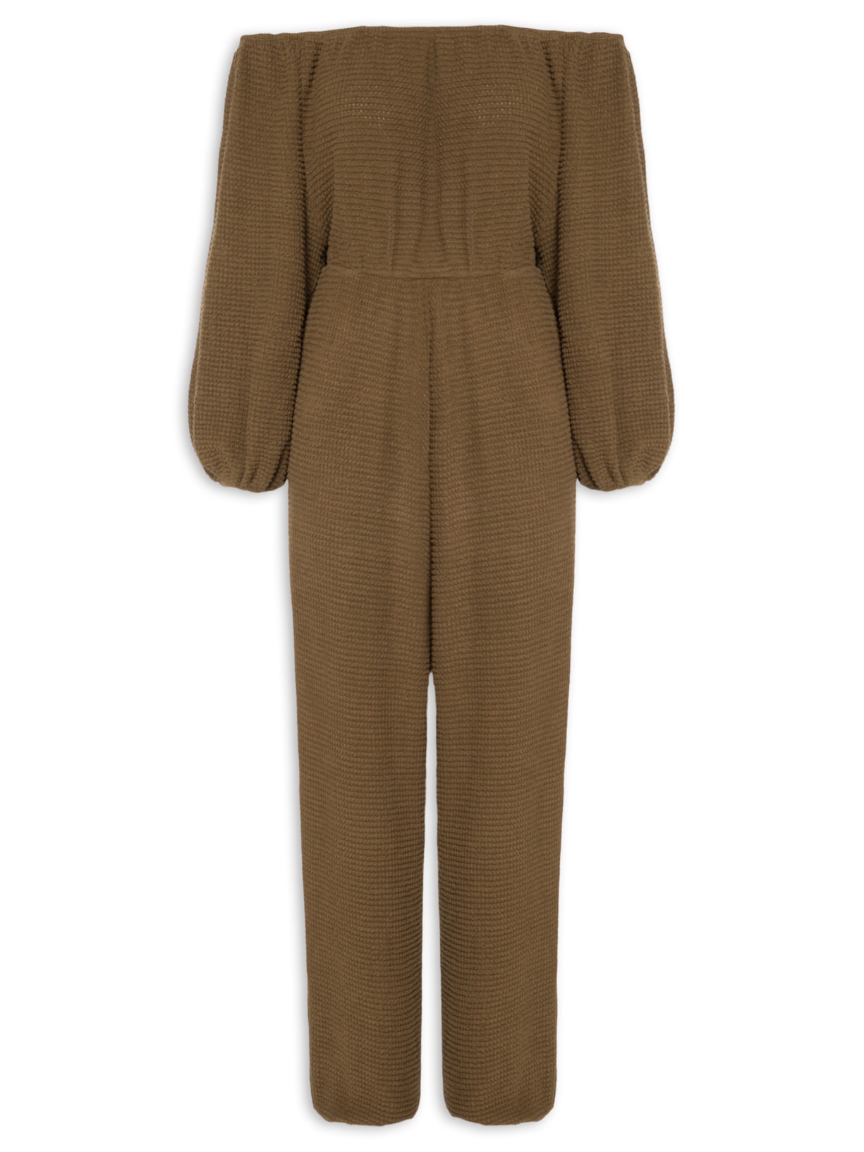 Macacão Feminino Revelar - Marrom