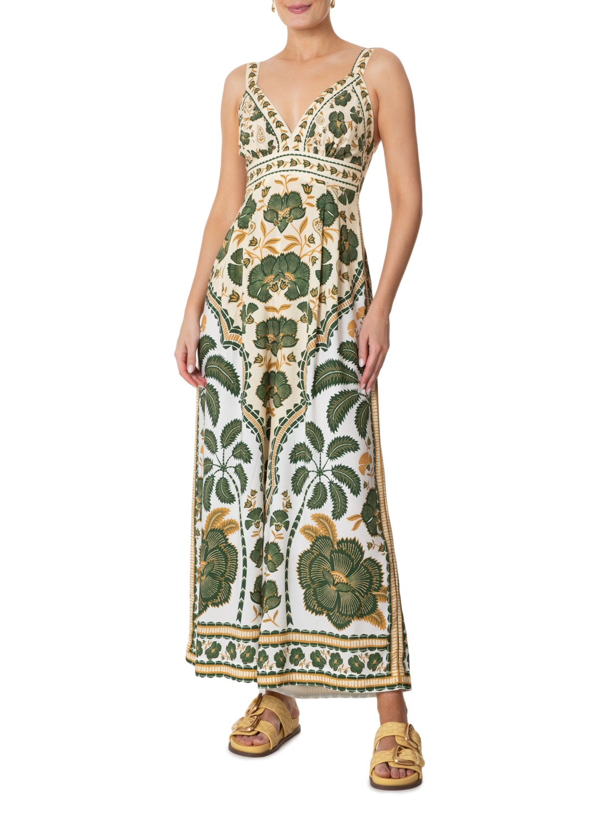 Macacão Feminino Riad Verde Farm