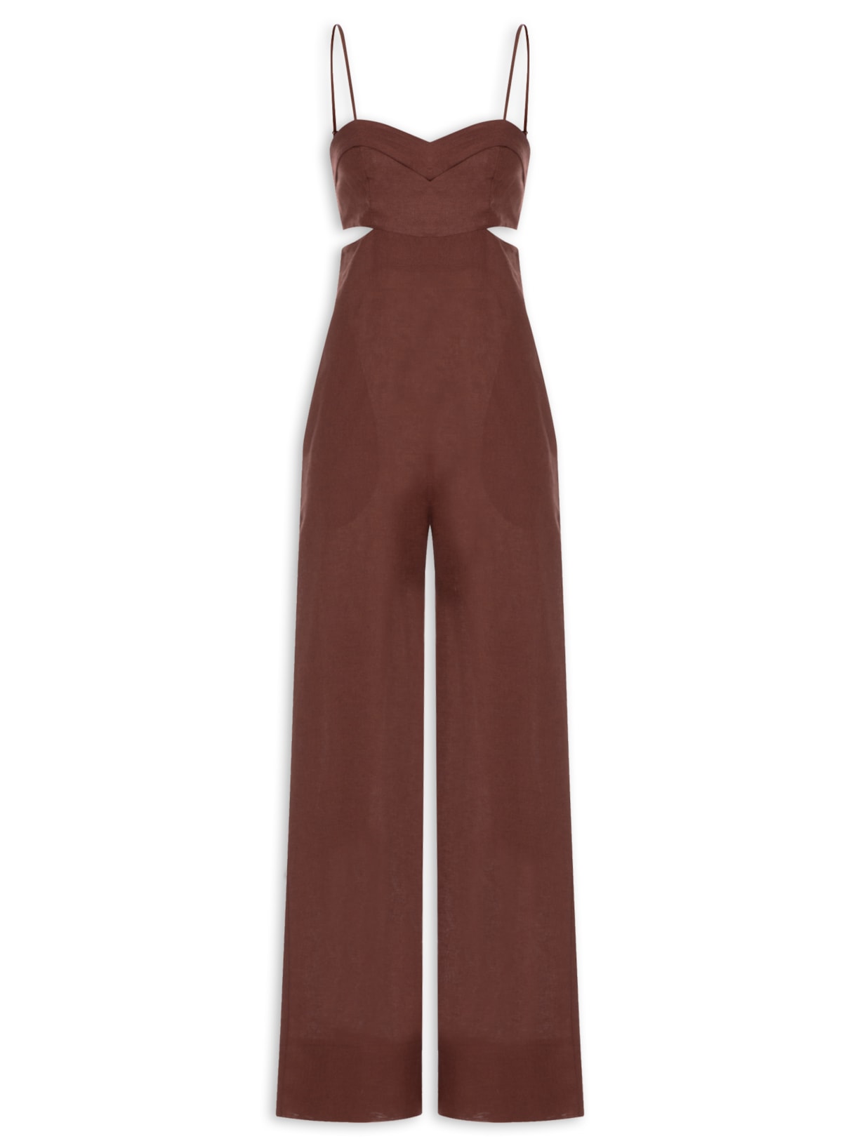 Macacão Feminino Rum - Marrom