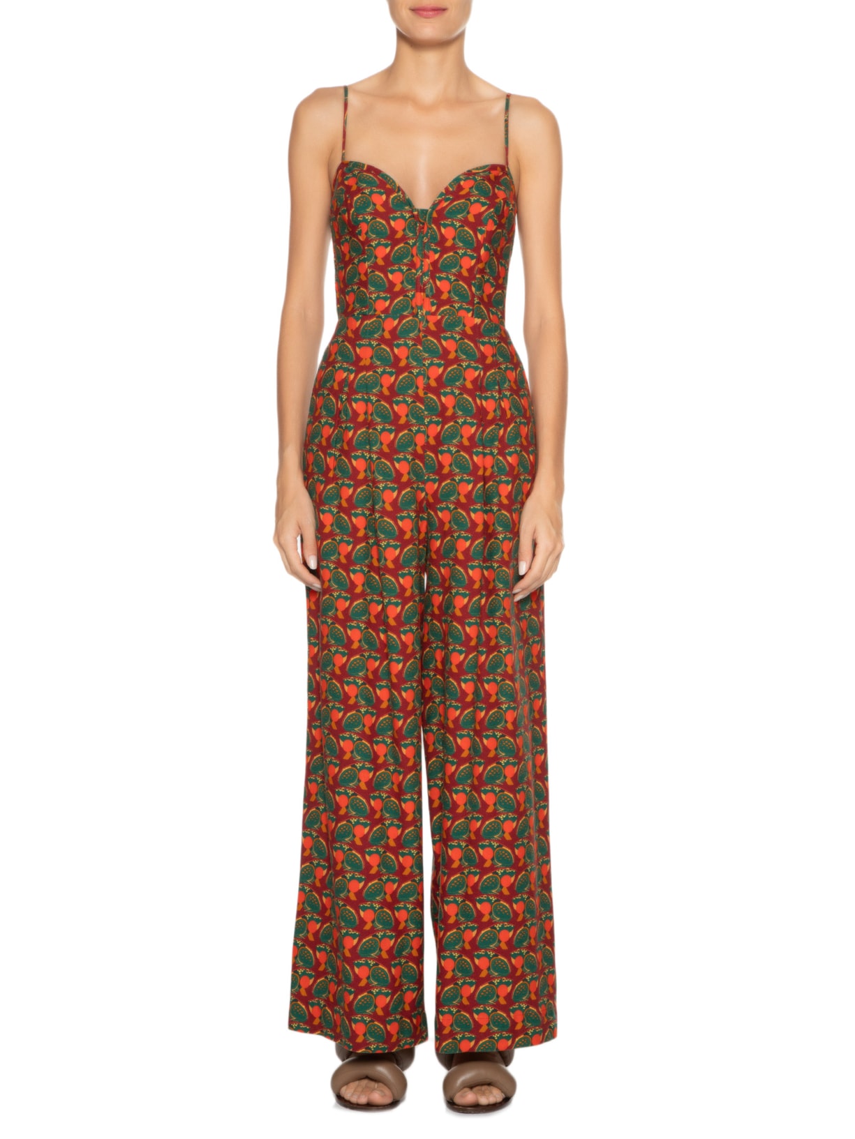 Macacão Feminino Sapoá Vermelho Farm