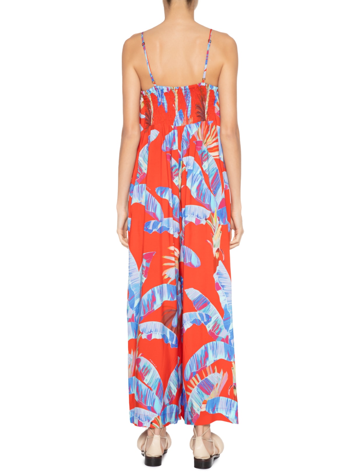 Macacão Feminino Selva Doce Vermelho Farm