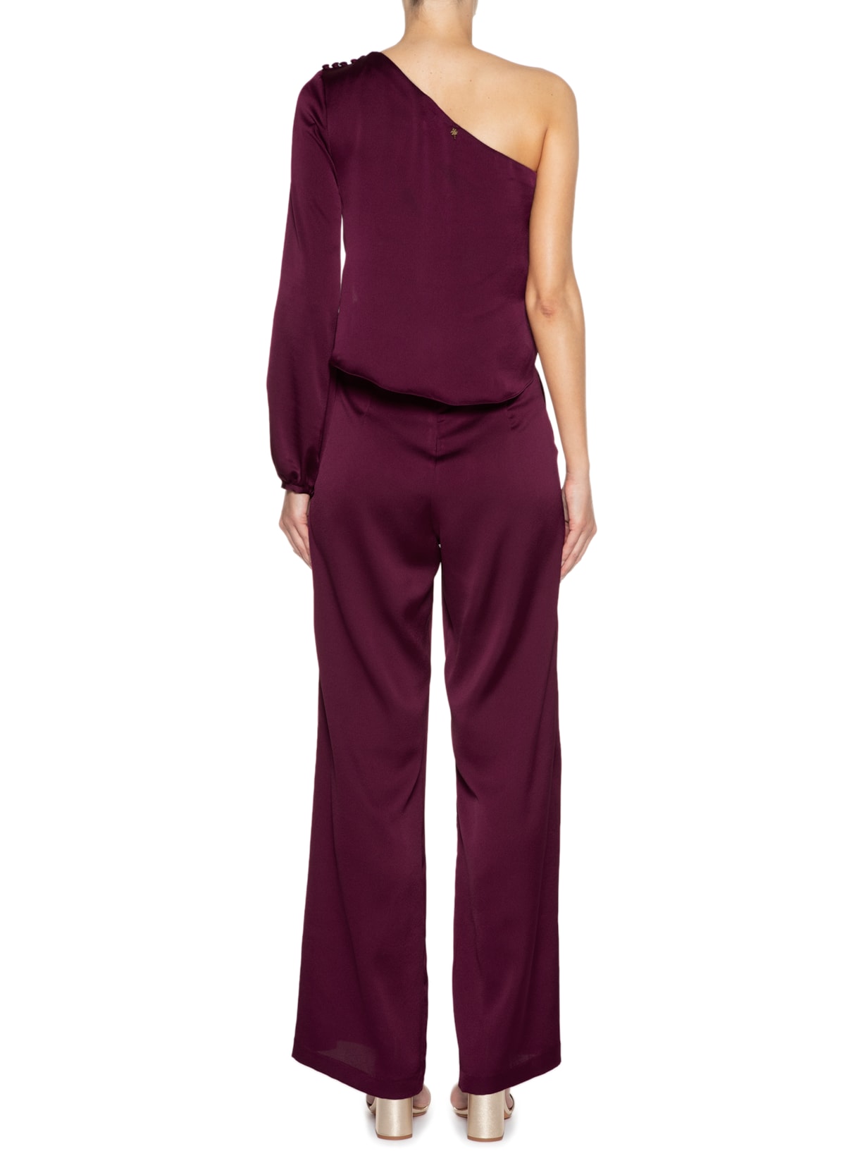 Macacão Feminino Selva Vinho Le Lis