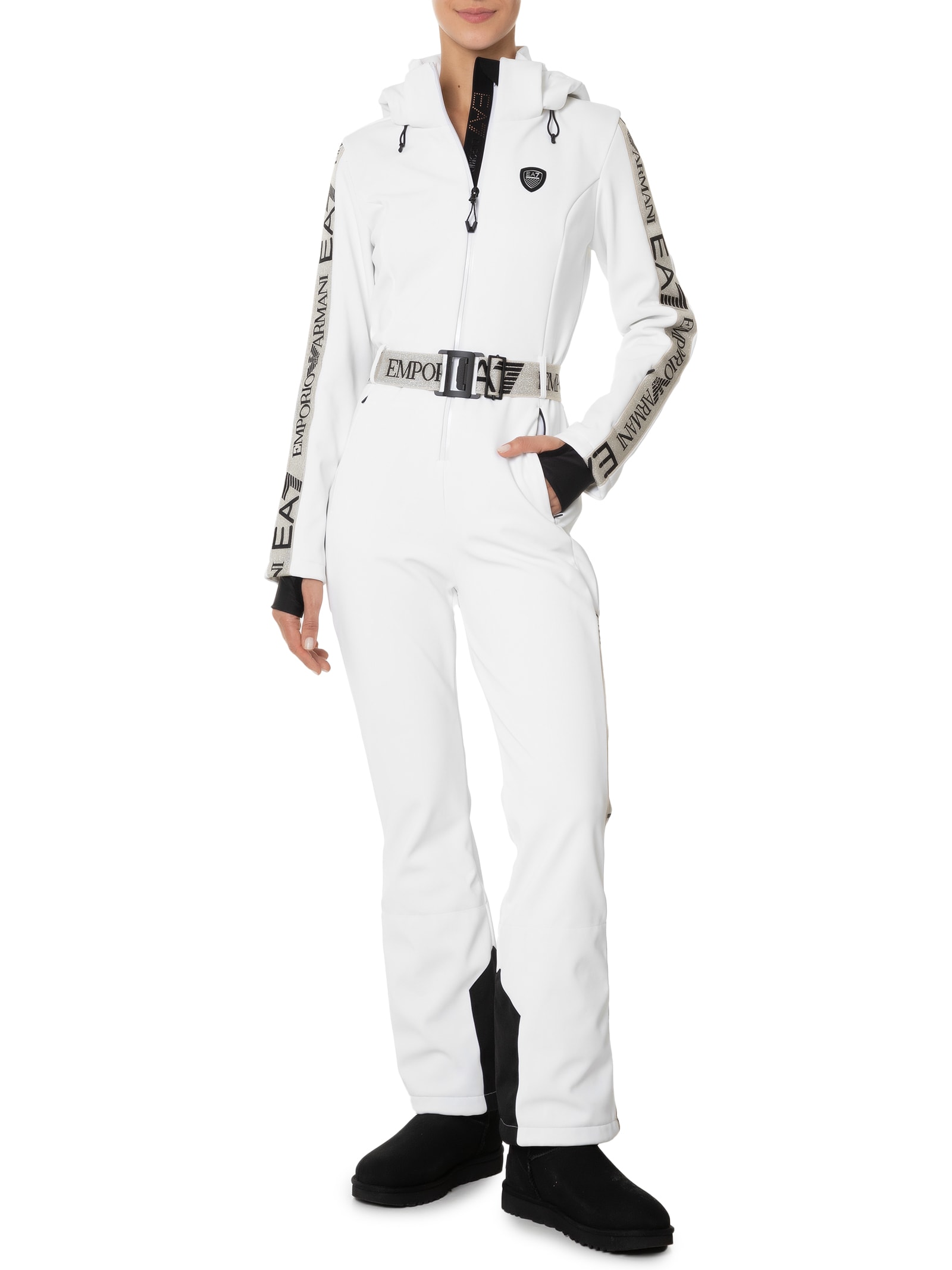 Macacão Feminino Ski Suit - EA7 Emporio Armani - Branco
