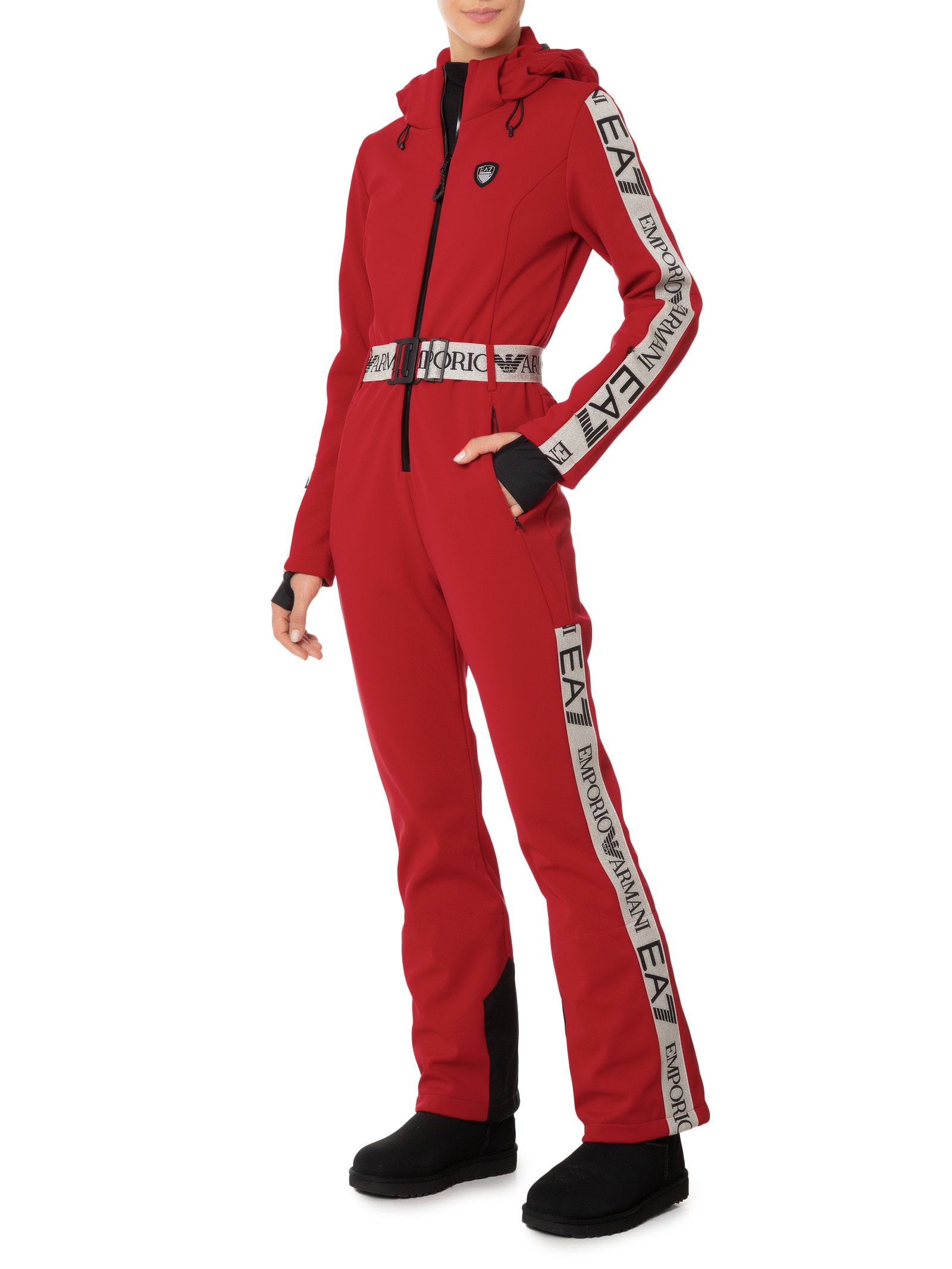 Macacão Feminino Ski Suit - EA7 Emporio Armani - Vermelho