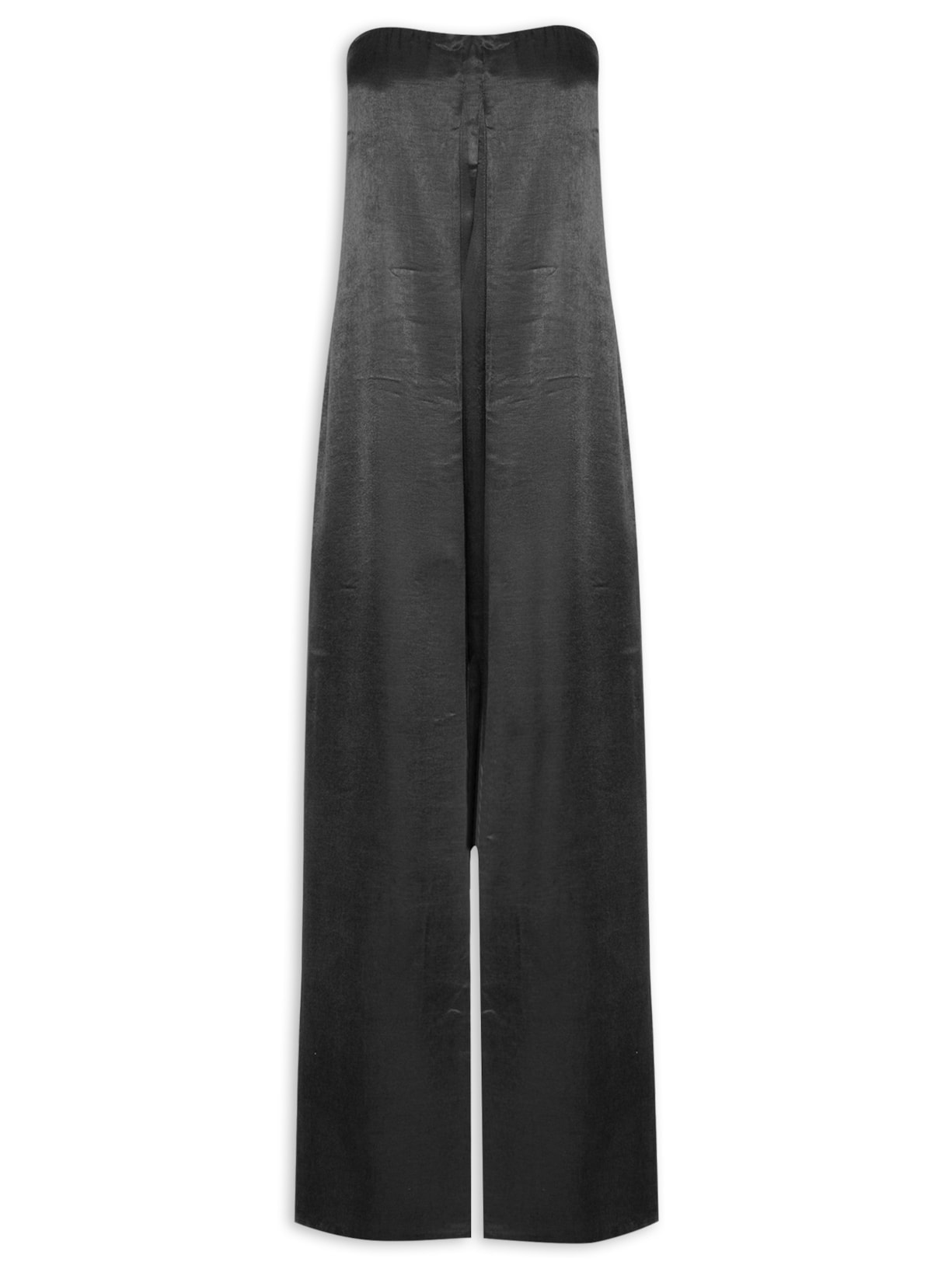 Macacão Feminino Sobreposição - Preto