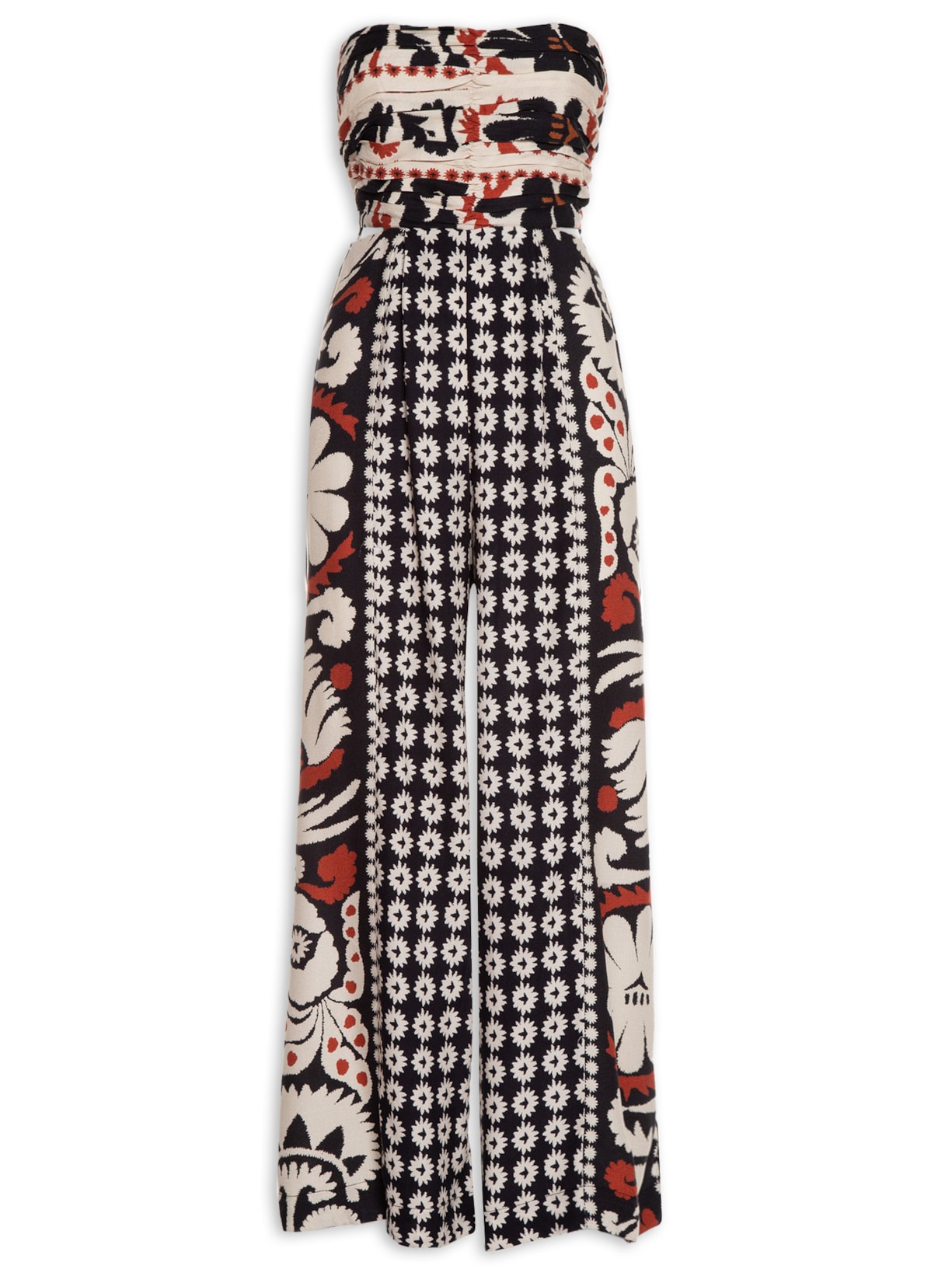 Macacão Feminino Tapete De Flor Off White Farm