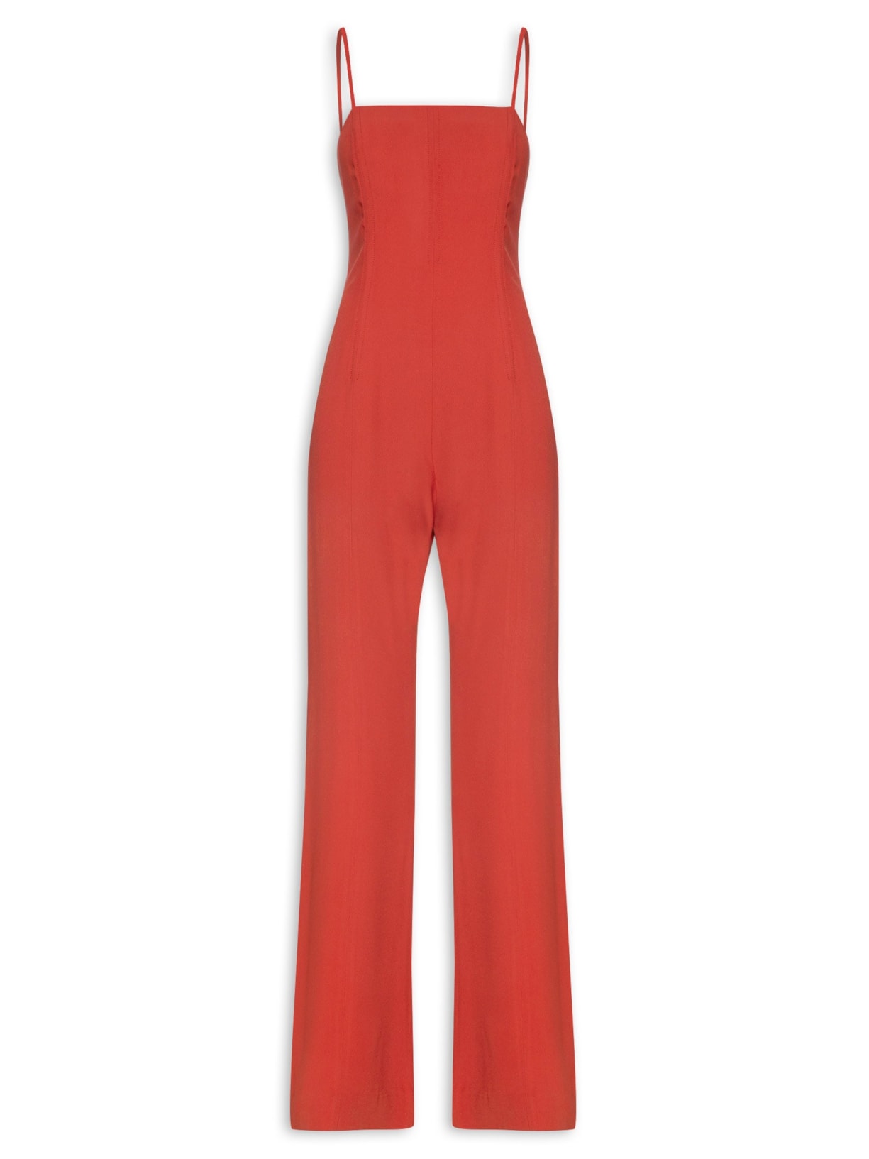 Macacão Feminino Terroso - Vermelho