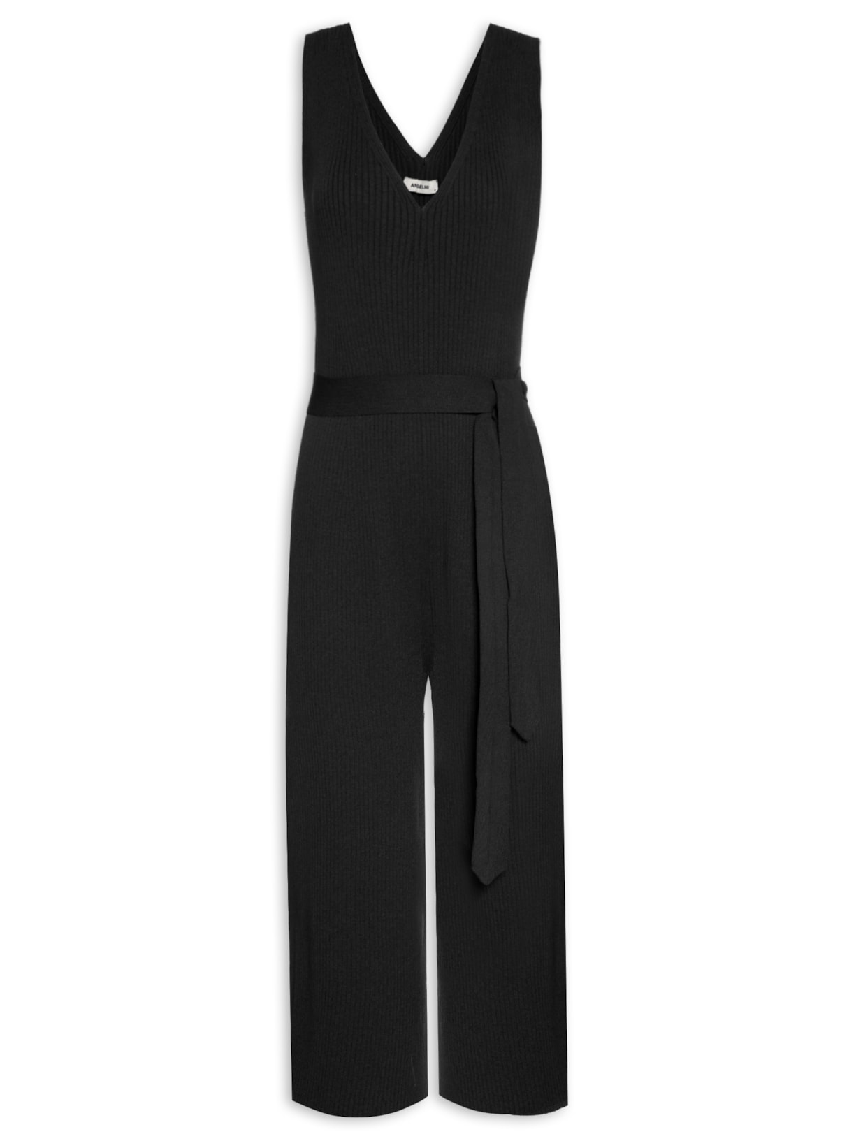 Macacão Feminino Tricot - Preto