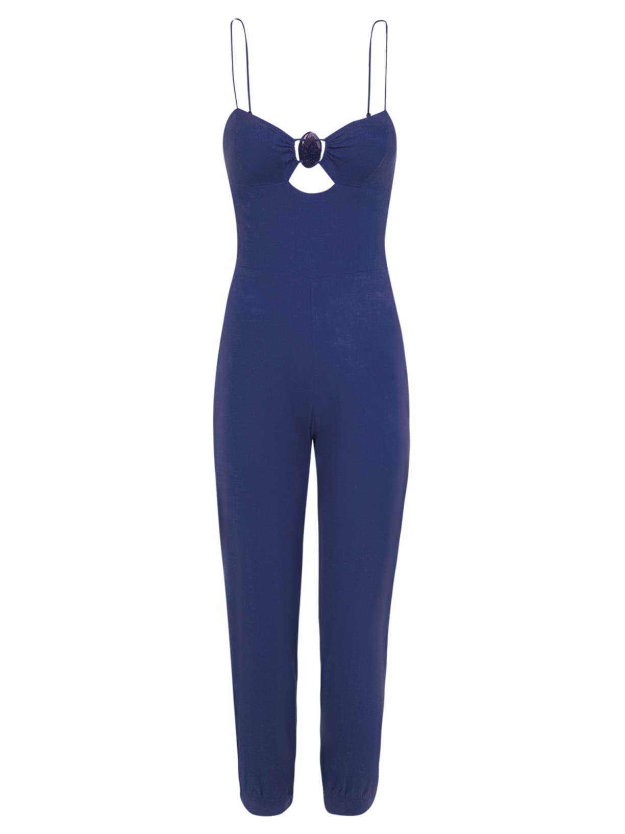 Macacão Feminino Tuane Detalhe - Azul