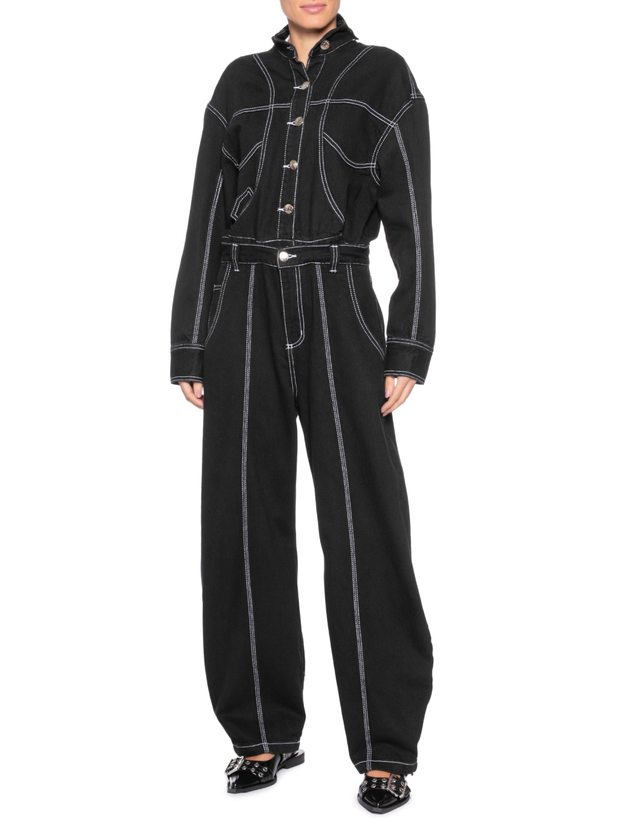 Macacão Feminino Unfit Preto Francesca