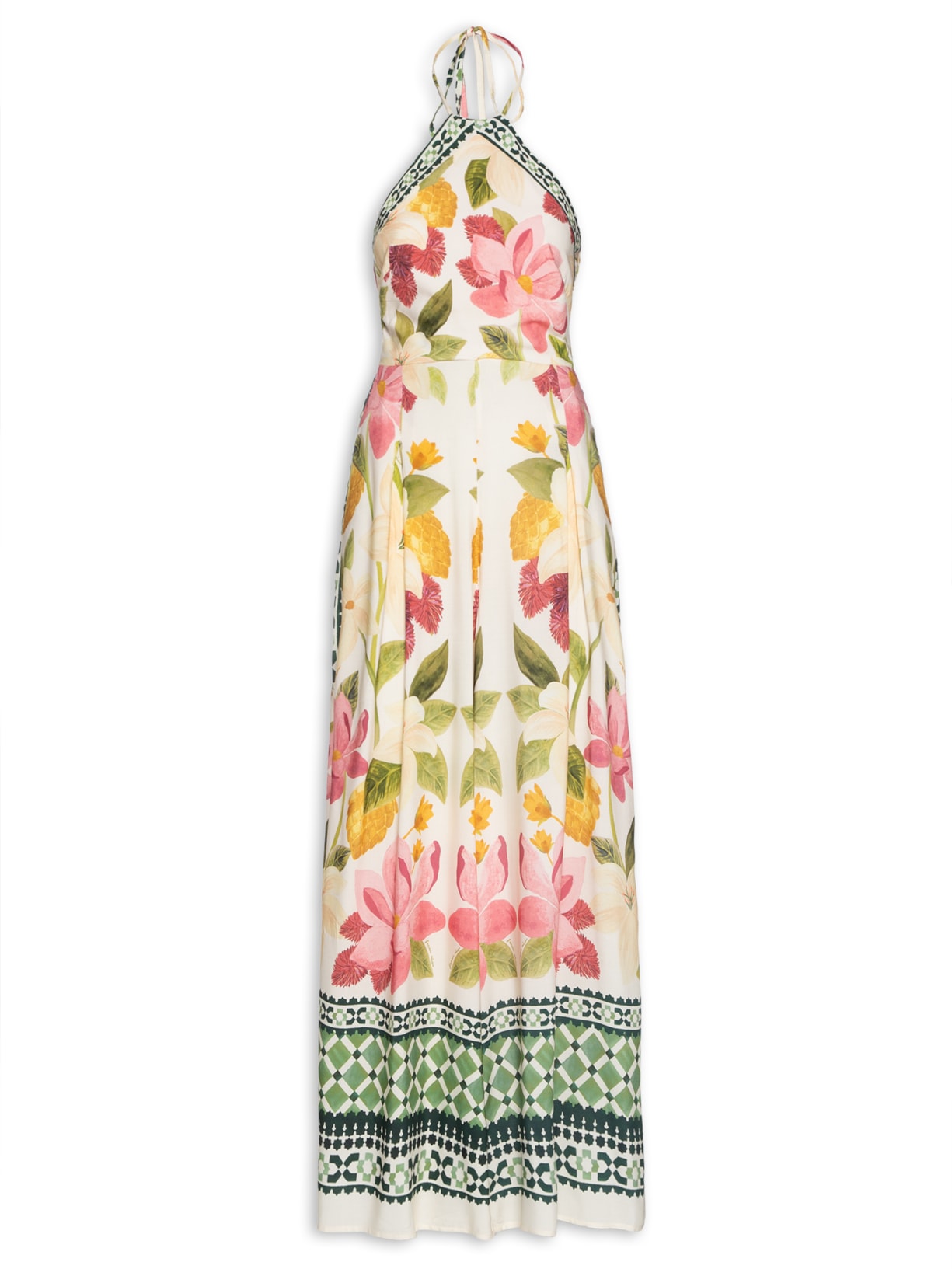 Macacão Floral Biriba - Rosa