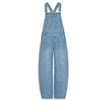 Macacão Jeans Feminino Morris I26 - Azul