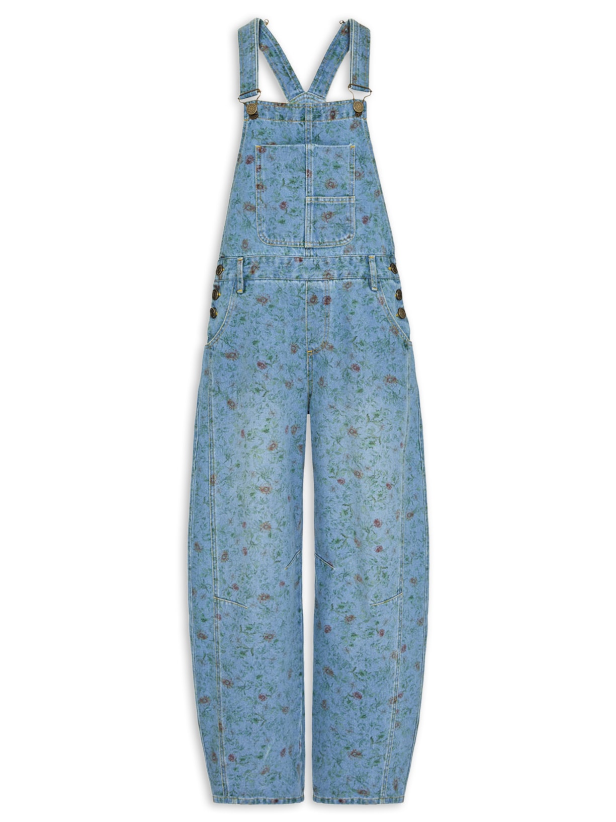 Macacão Jeans Feminino Morris I26 - Azul