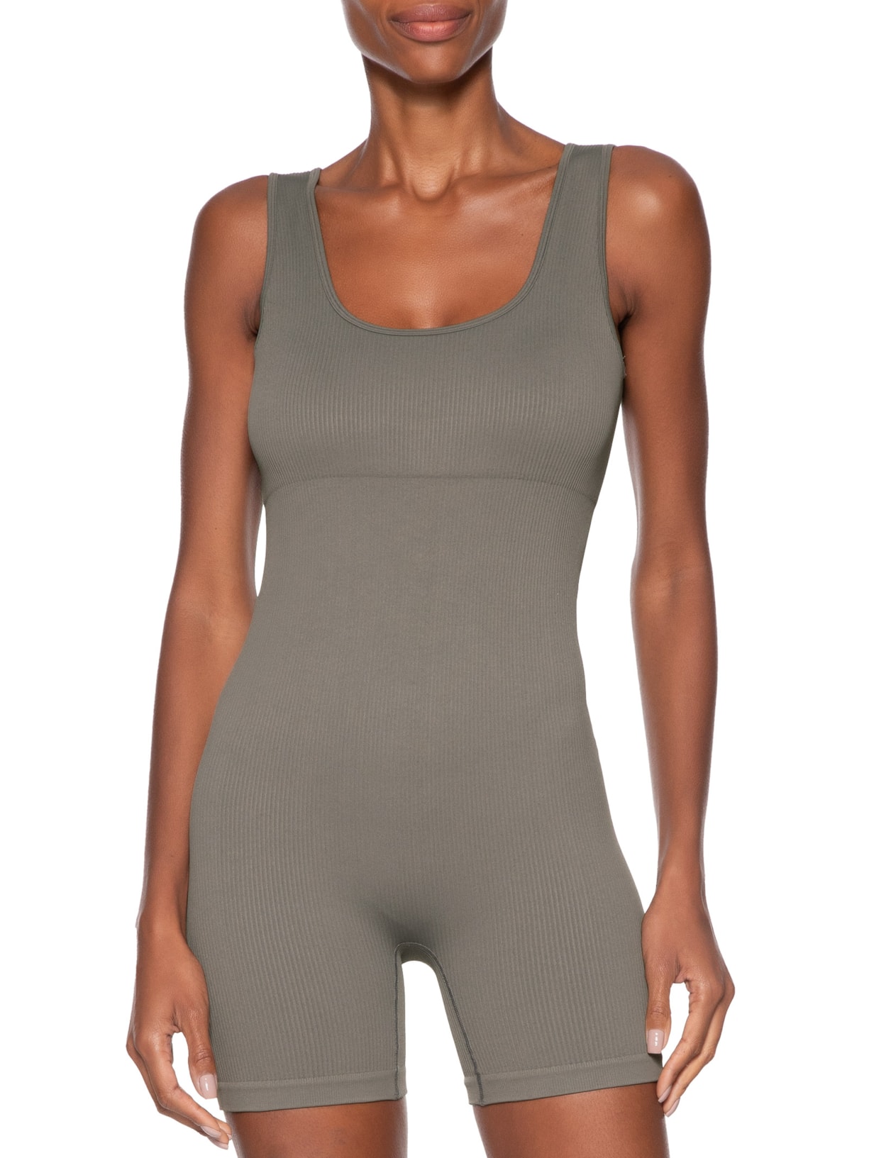 Macacão Sem Manga Feminino Cinza Hering Sports