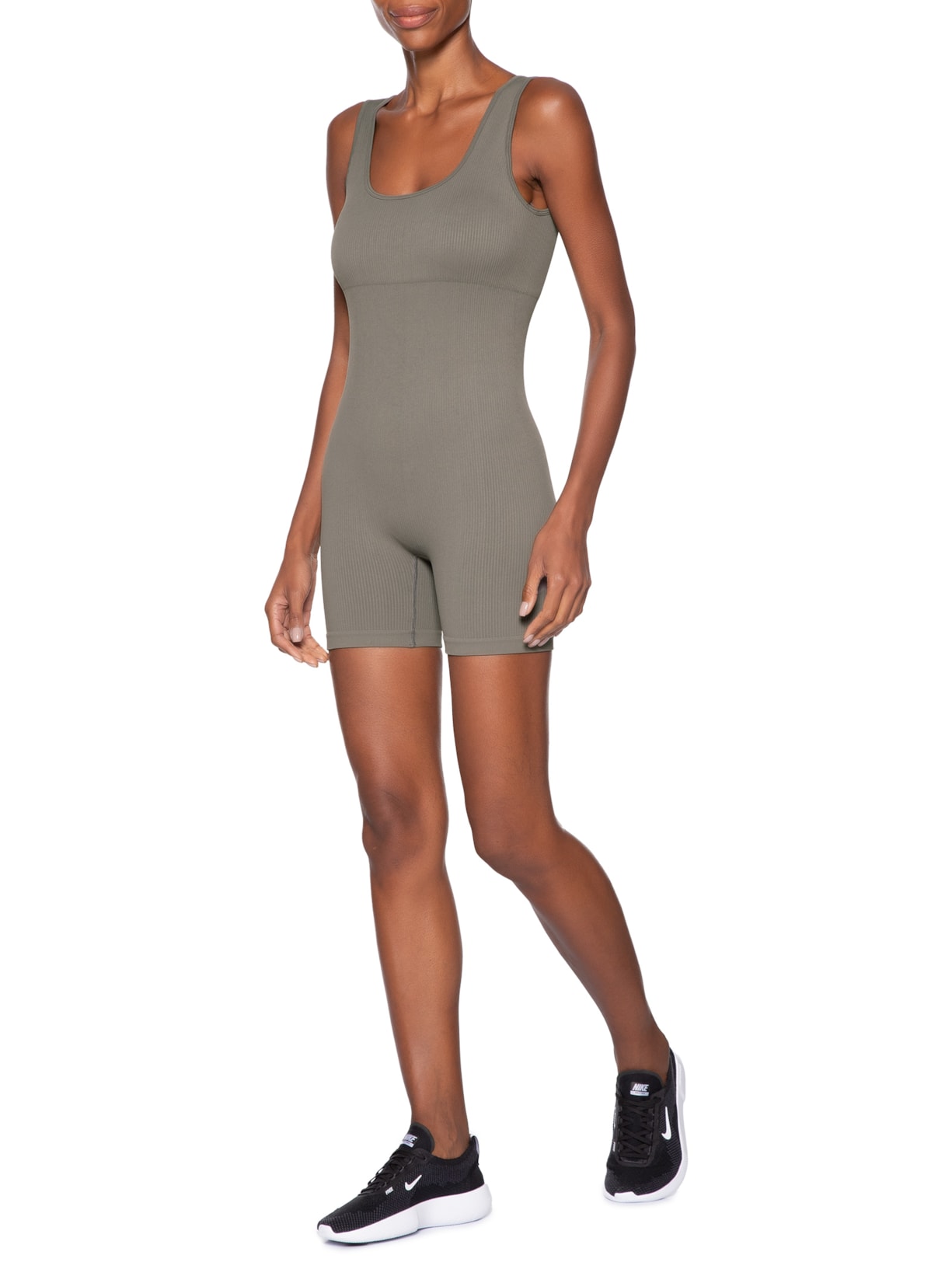 Macacão Sm Fem Cinza Hering Sports