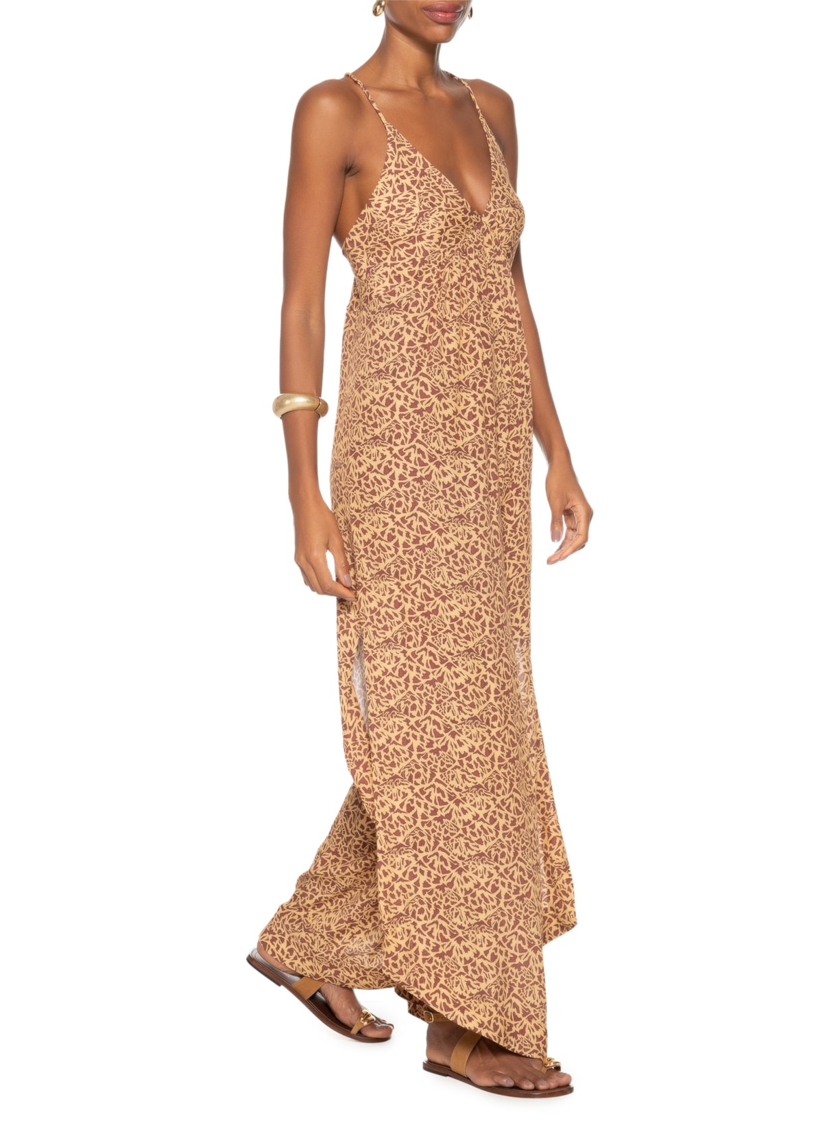 Macacão Textura Tartaruga Marrom Animale