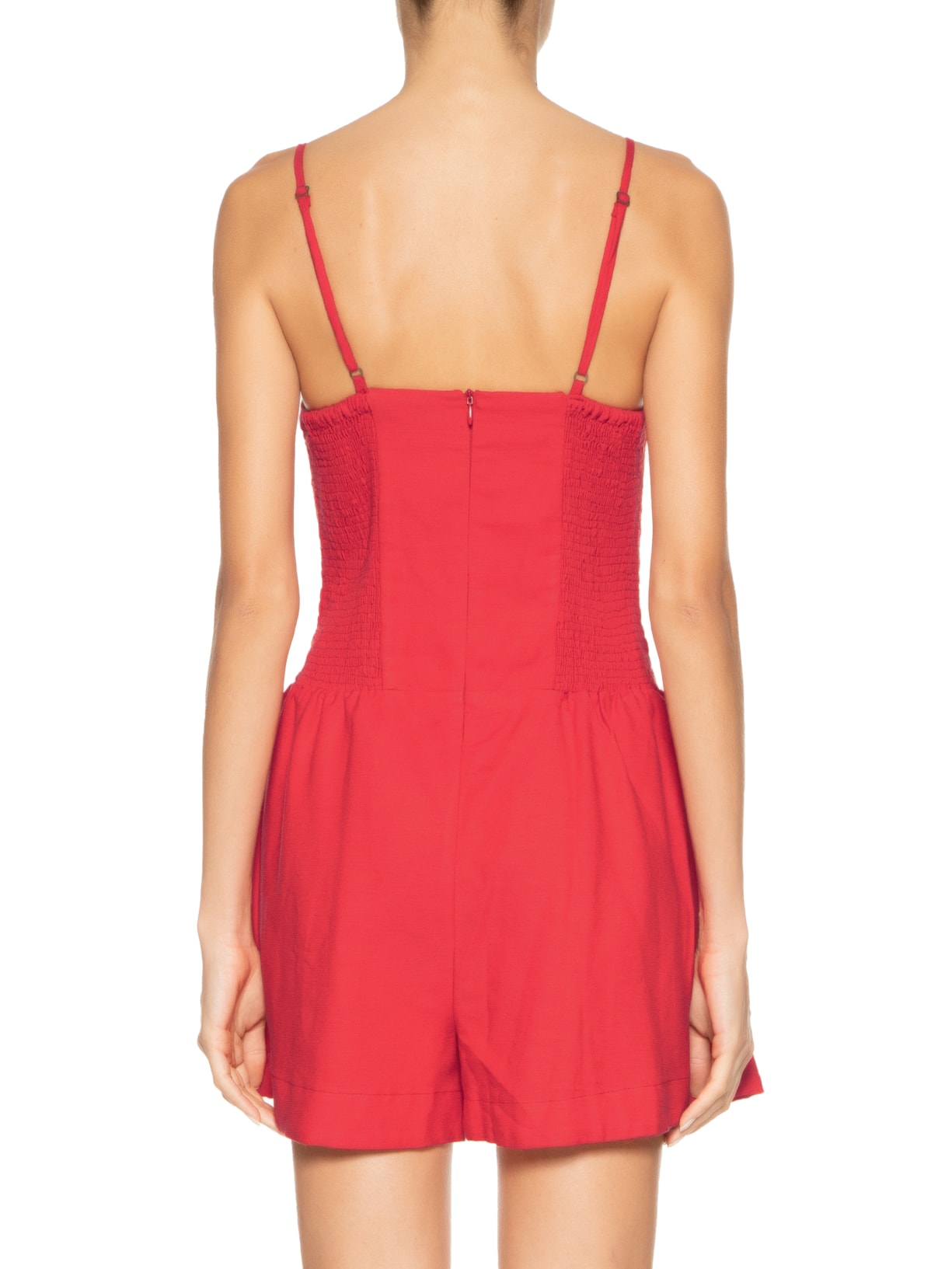 Macaquinho Alcinhas Godê Vermelho Farm