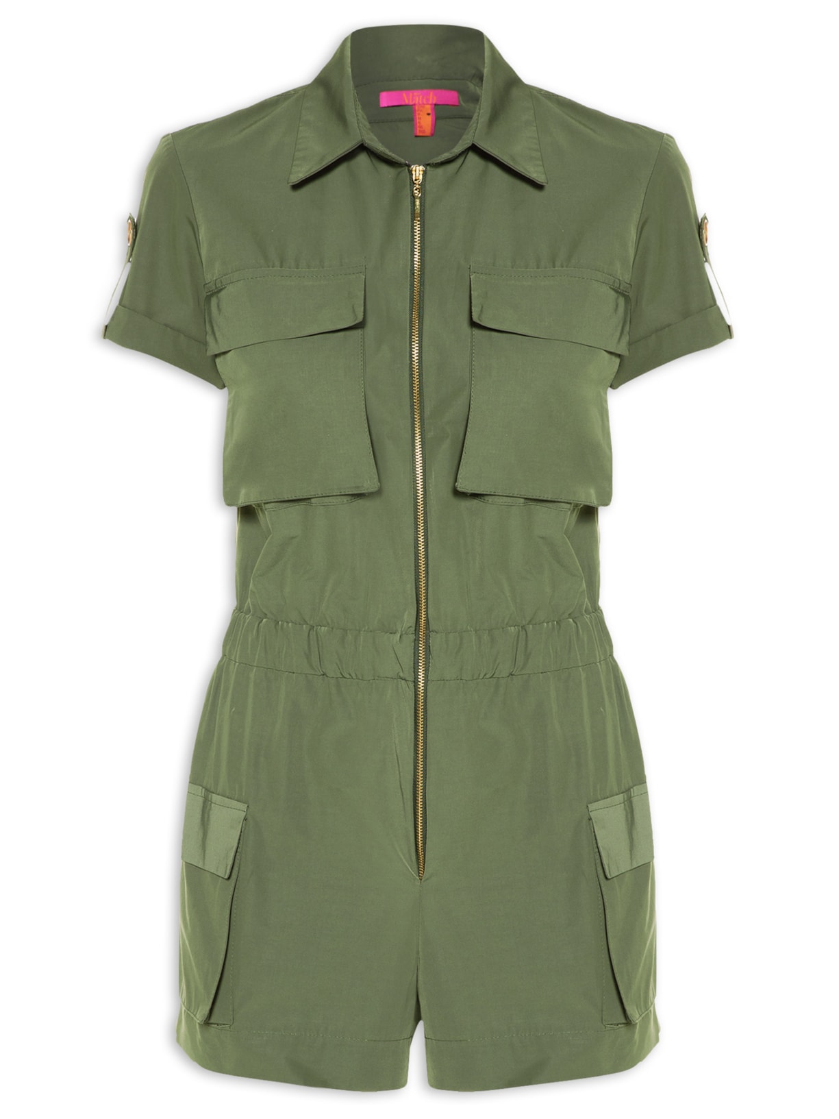 Macaquinho Cargo Desert - Verde