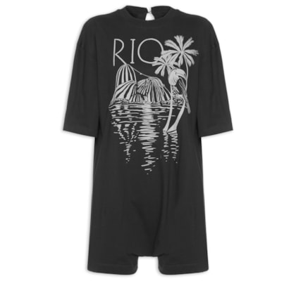 Macaquinho Curto Rio - Preto