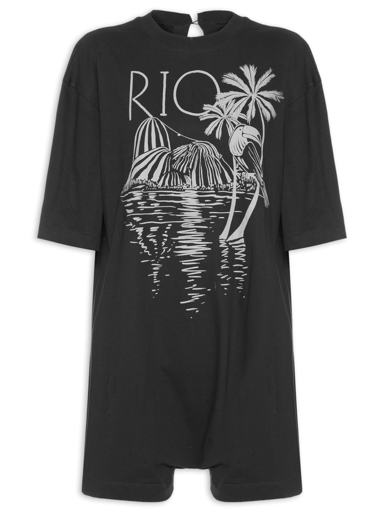 Macaquinho Curto Rio - Preto