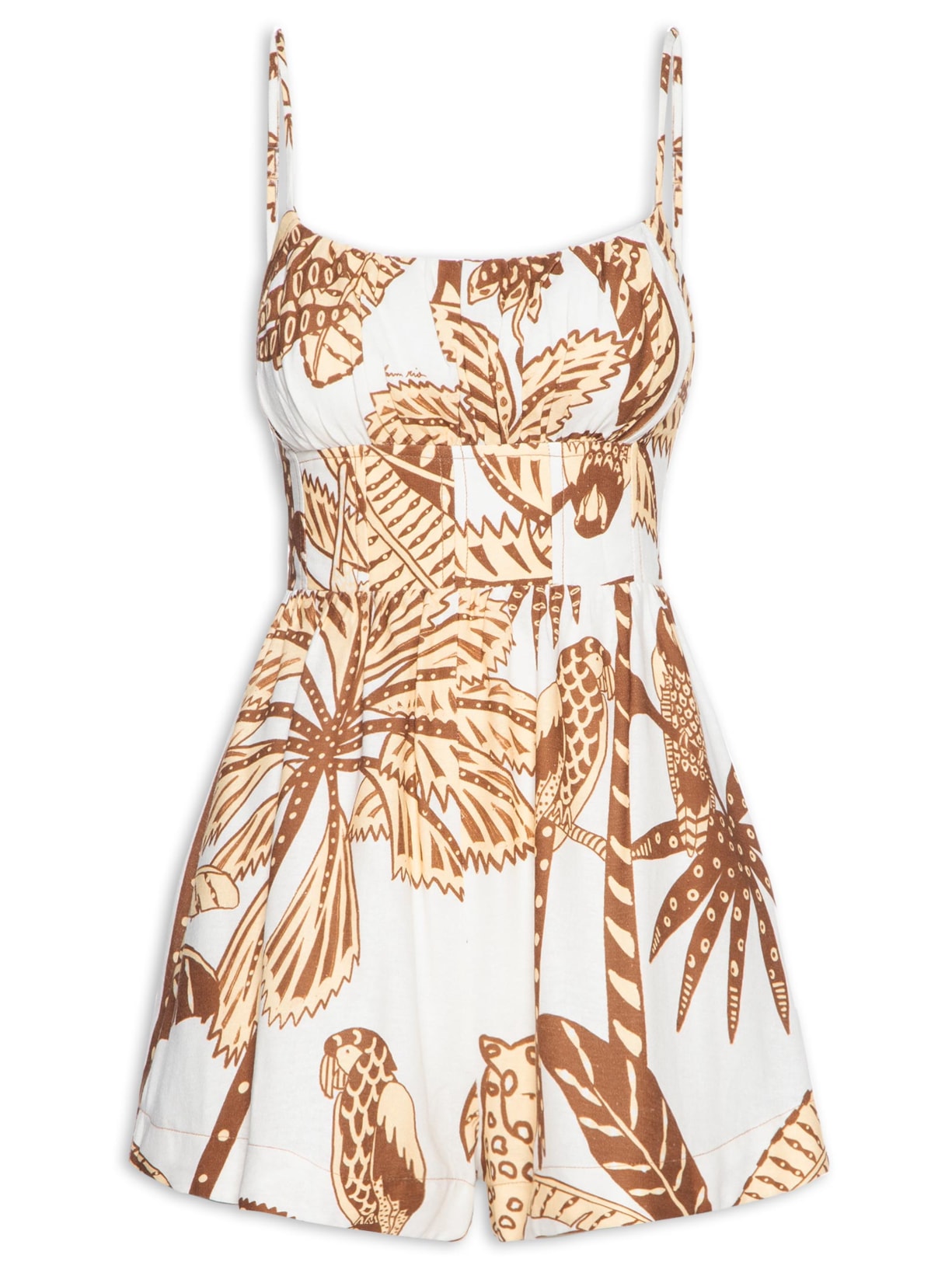 Macaquinho Feminino Amazônia - Amarelo