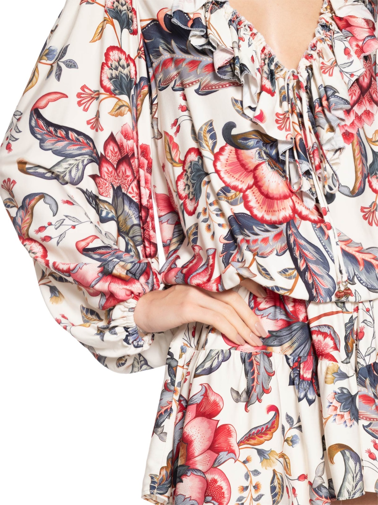 Macaquinho Feminino Boho De Mar Off White Farm