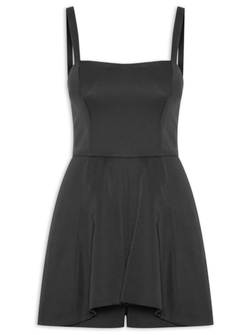 Macaquinho Feminino Camille - Preto