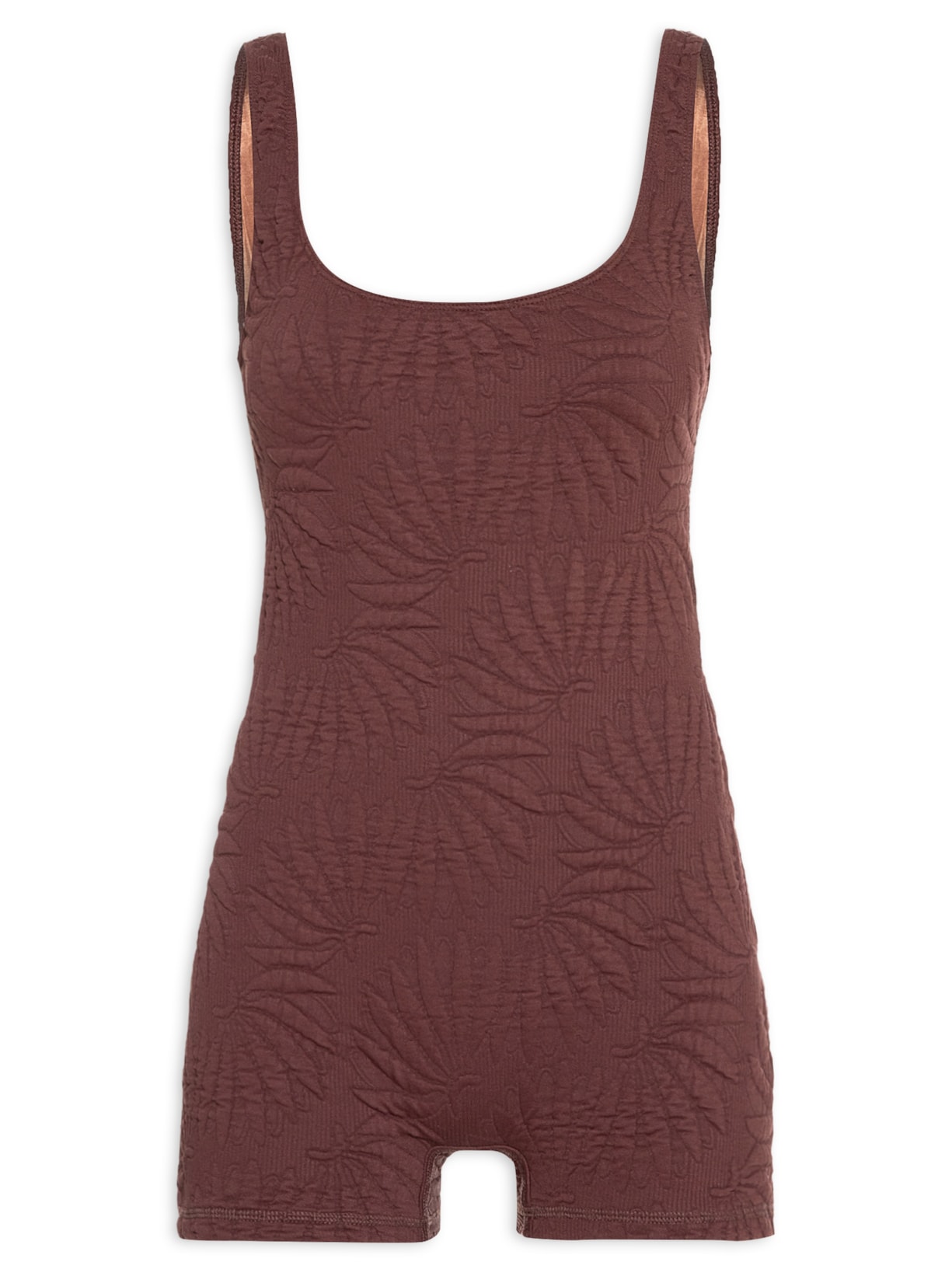 Macaquinho Feminino Esportivo - Marrom