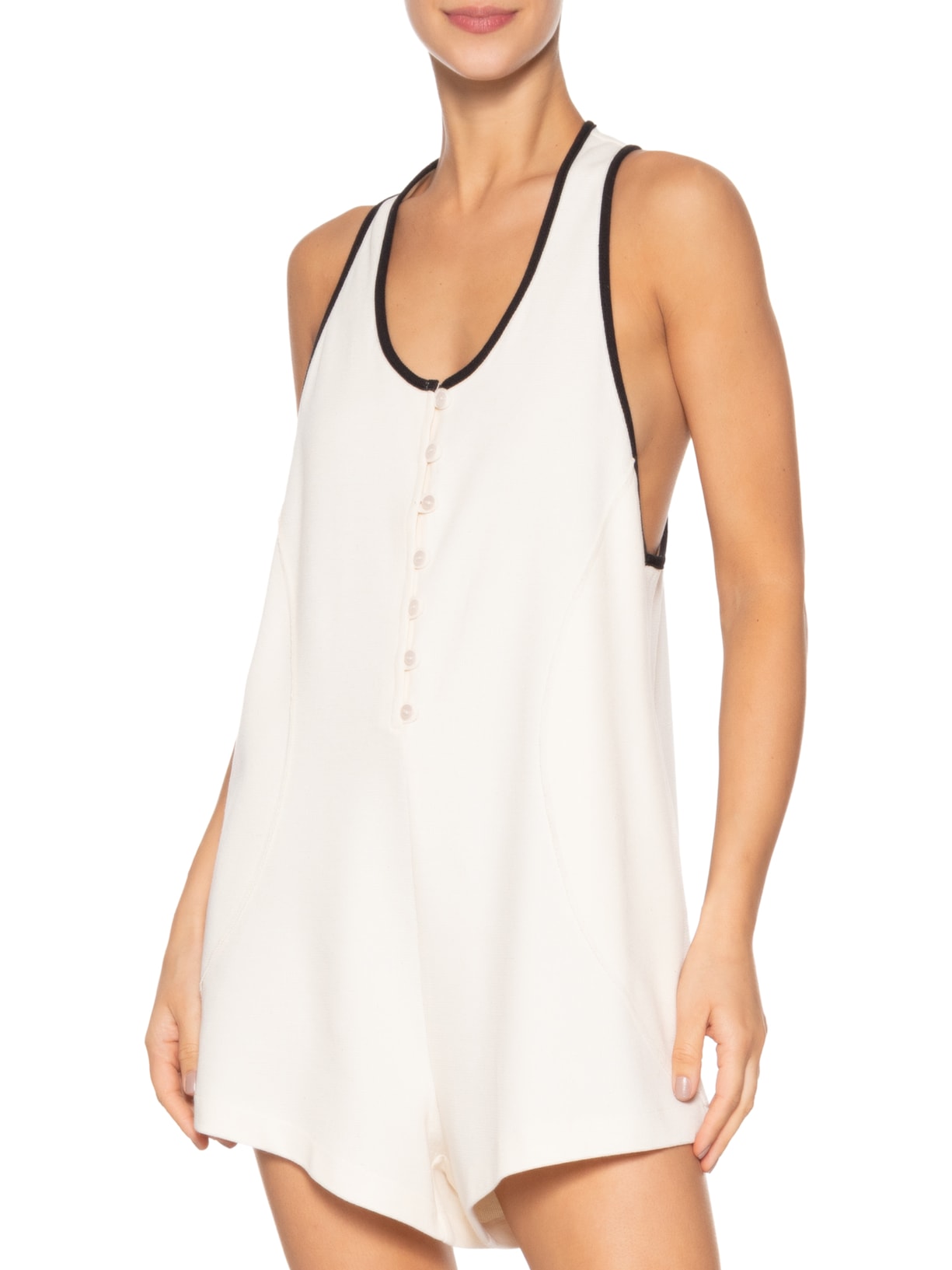 Macaquinho Feminino Hubble Off White A.niemeyer