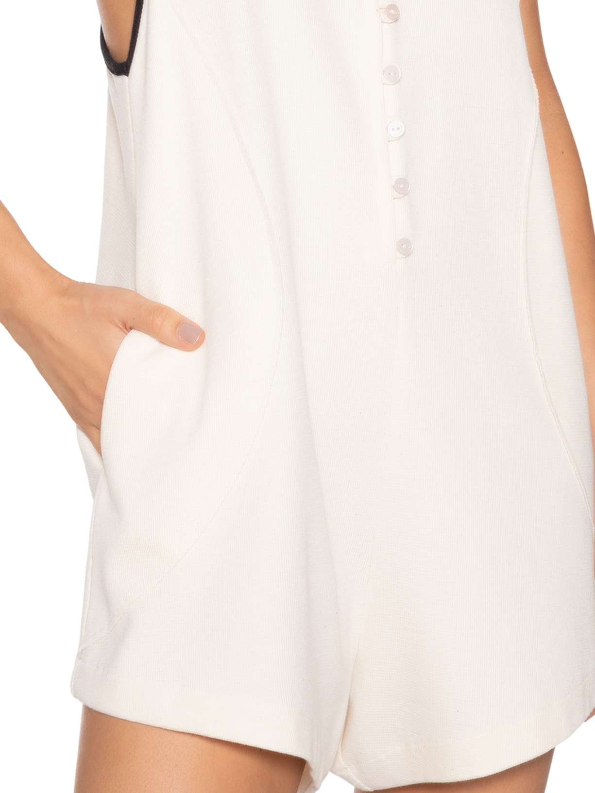 Macaquinho Feminino Hubble Off White A.niemeyer