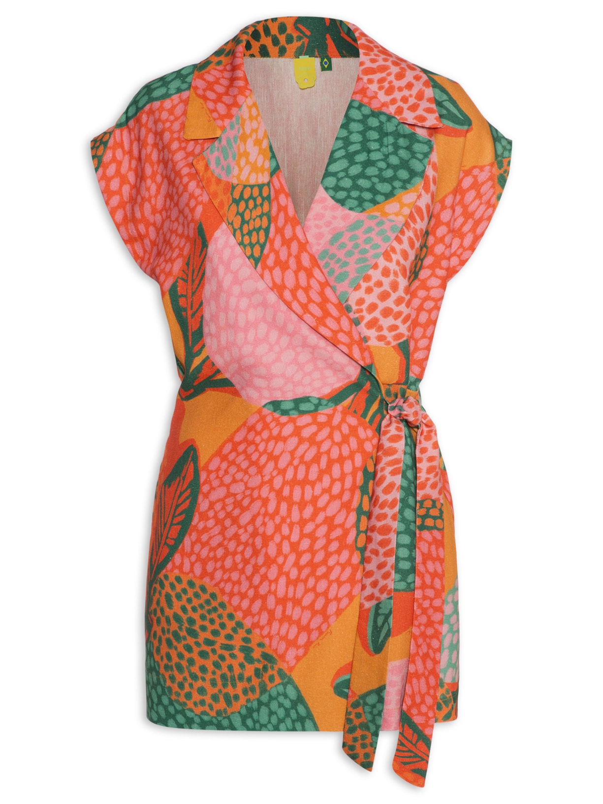 Macaquinho Feminino Jaquitas - Laranja