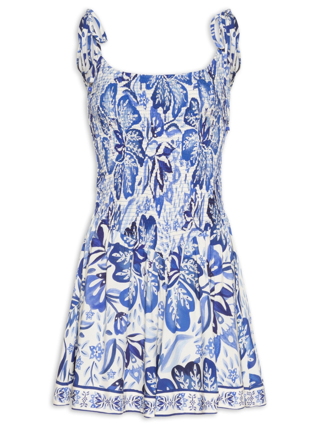 Macaquinho Feminino Lastex Manga Paraiso De Flor - Branco