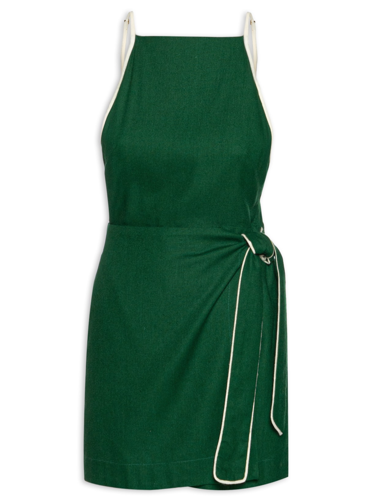 Macaquinho Feminino Linho Vivos - Verde