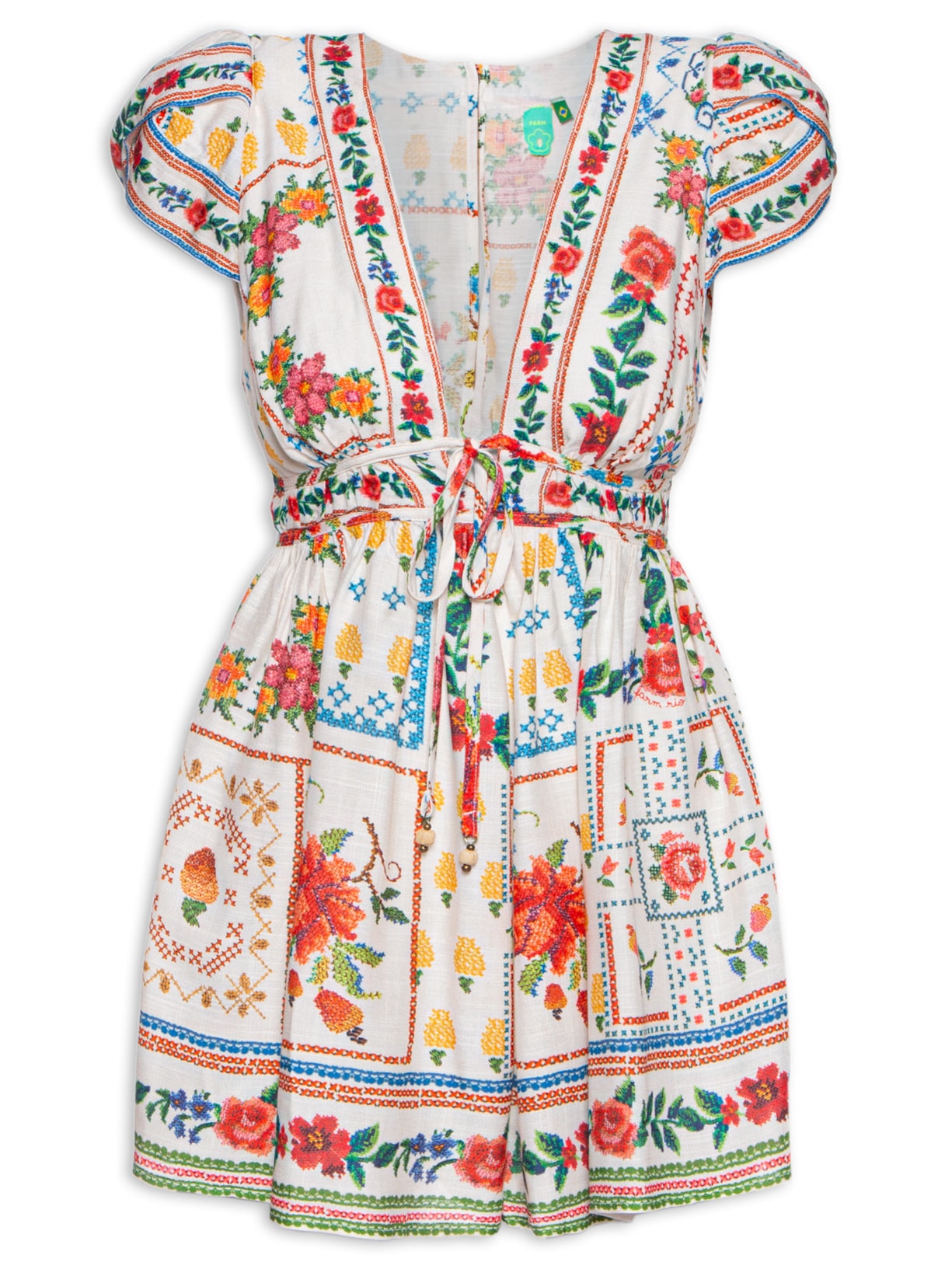 Macaquinho Feminino Memórias De Flor - Vermelho