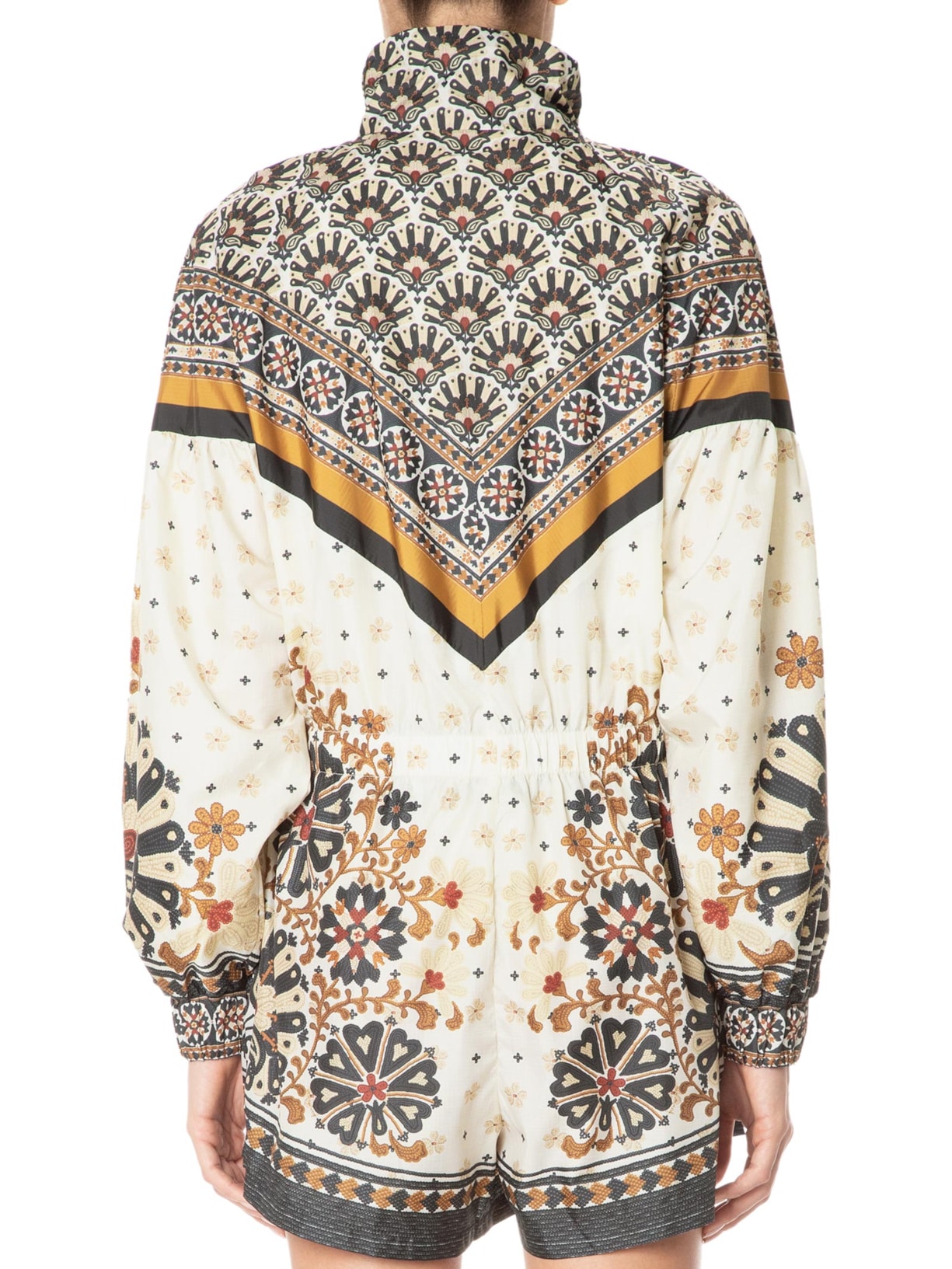 Macaquinho Feminino Nylon Doralice Bege Farm