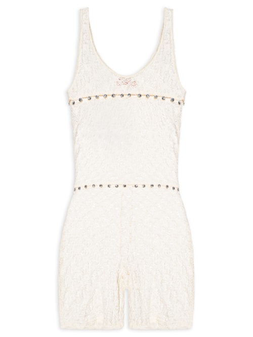 Macaquinho Feminino - Off White