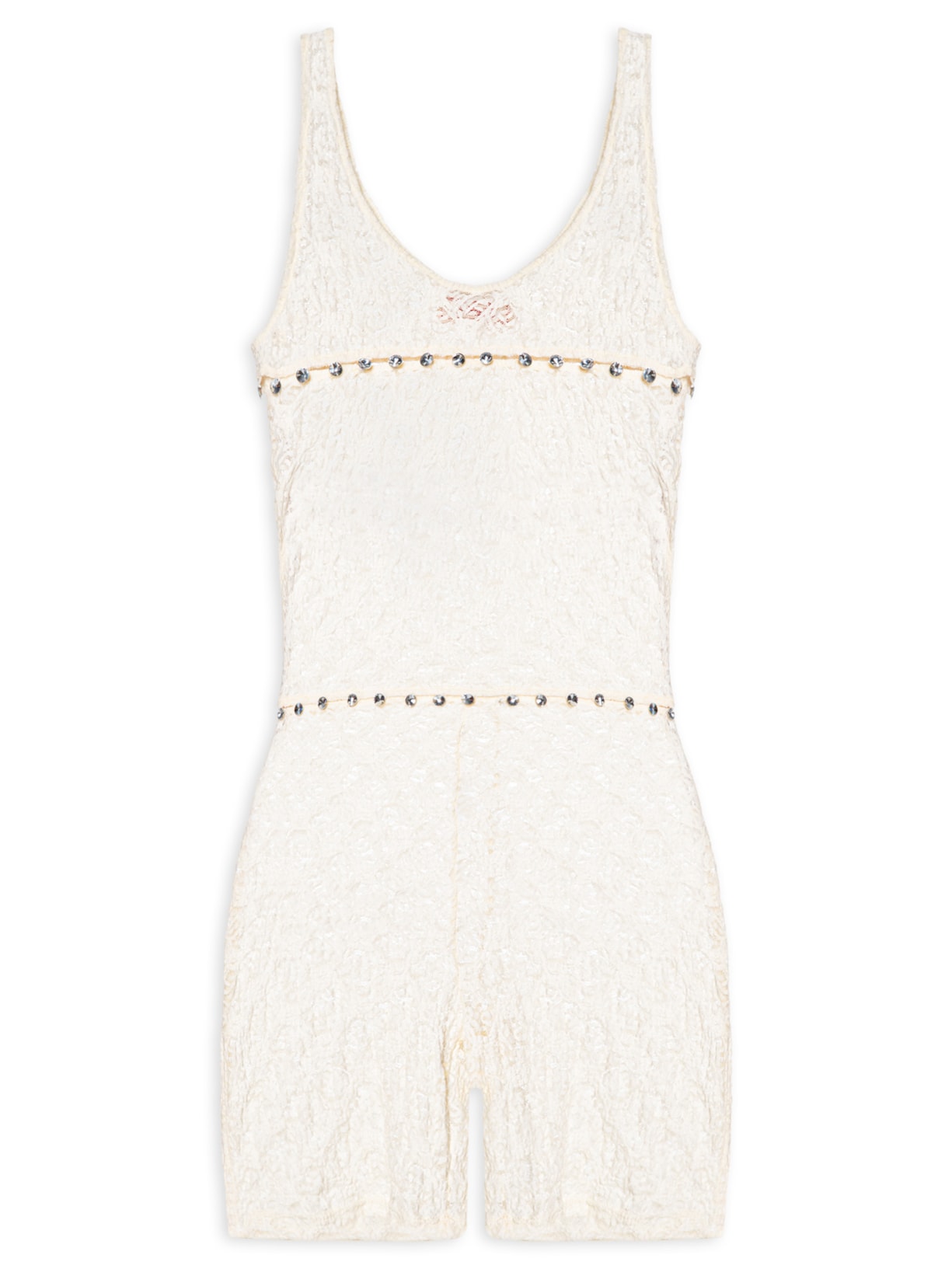 Macaquinho Feminino Off White S2g + Piesse