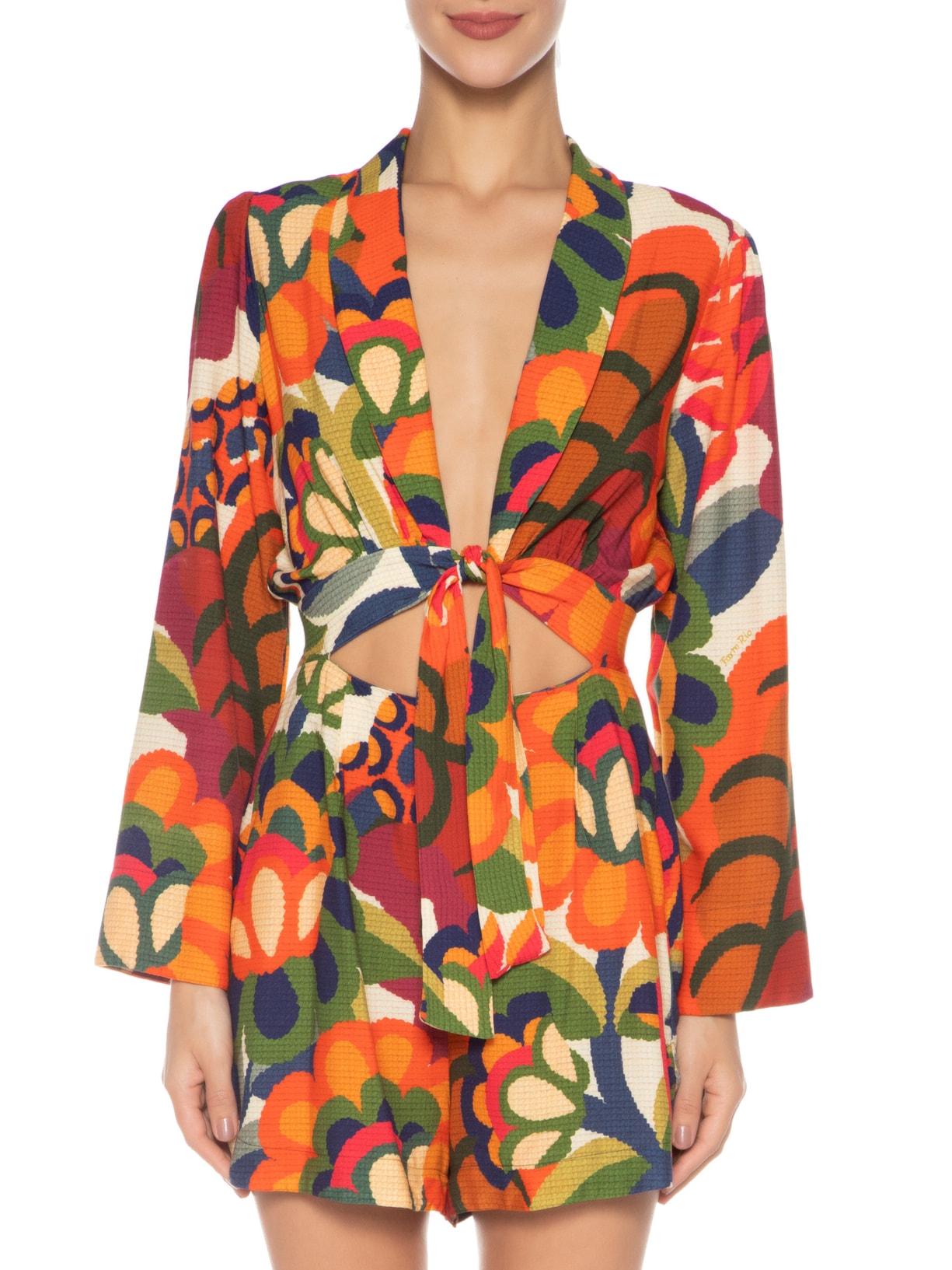 Macaquinho Feminino Paraty Vermelho Farm