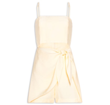 Macaquinho Feminino Pareô - Bege