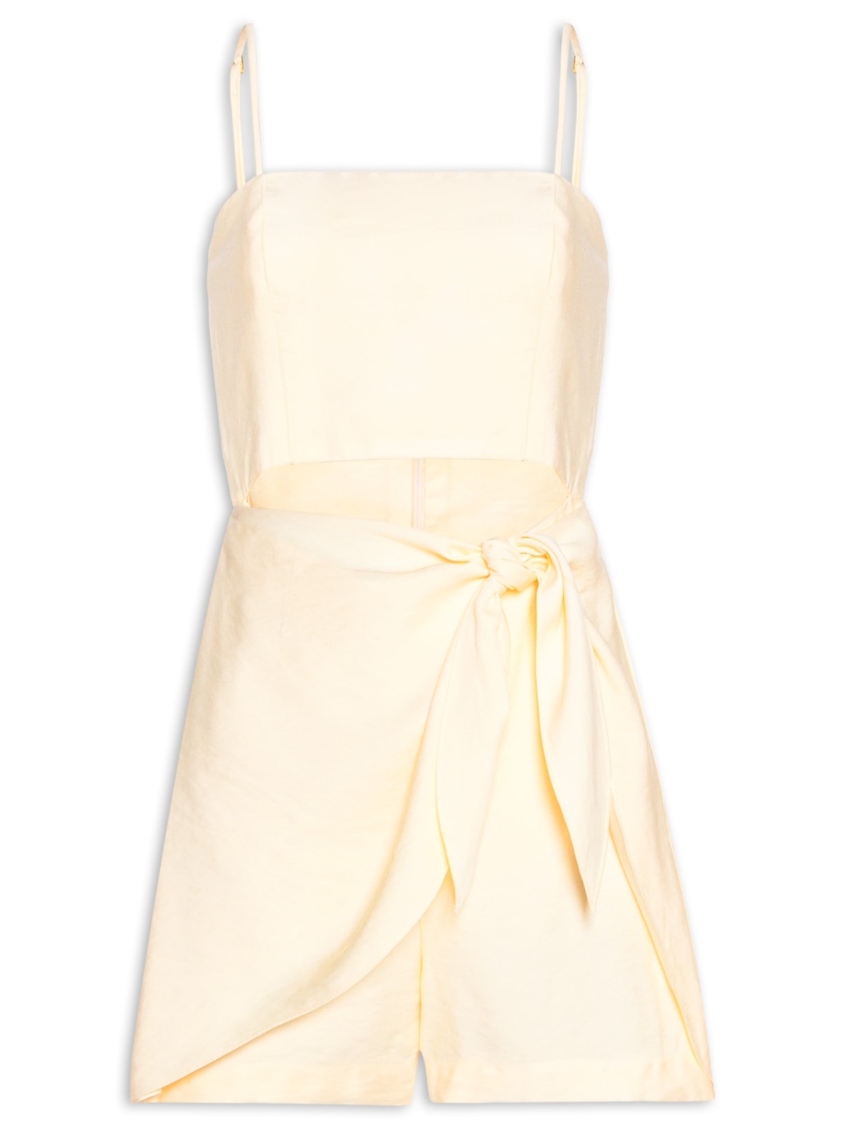 Macaquinho Feminino Pareô - Bege