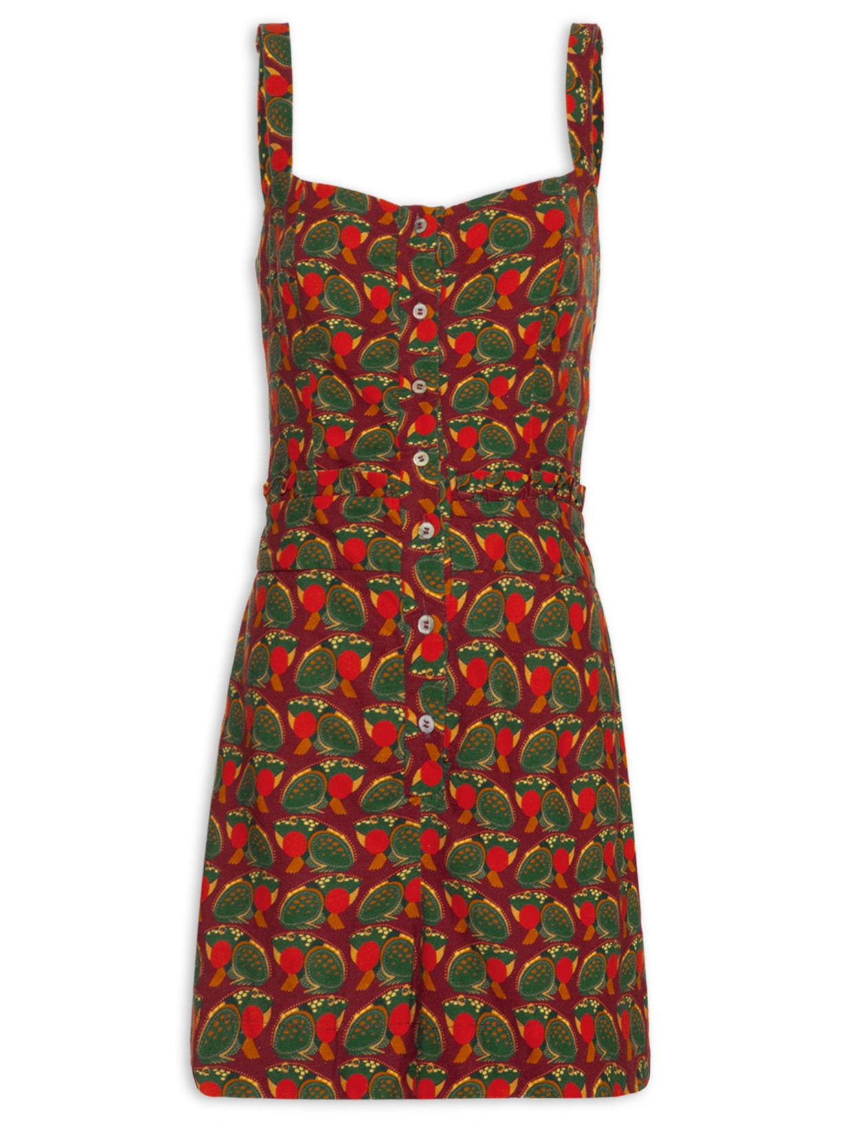 Macaquinho Feminino Sapoa - Vermelho