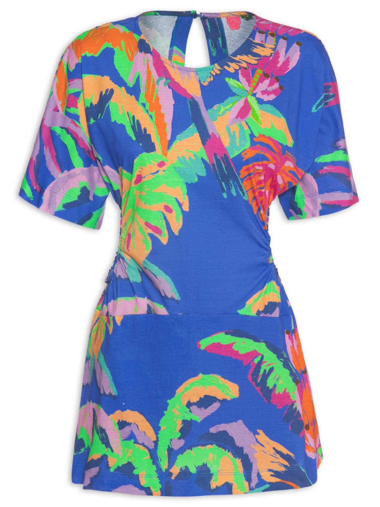 Macaquinho Feminino Selva Pintada - Azul