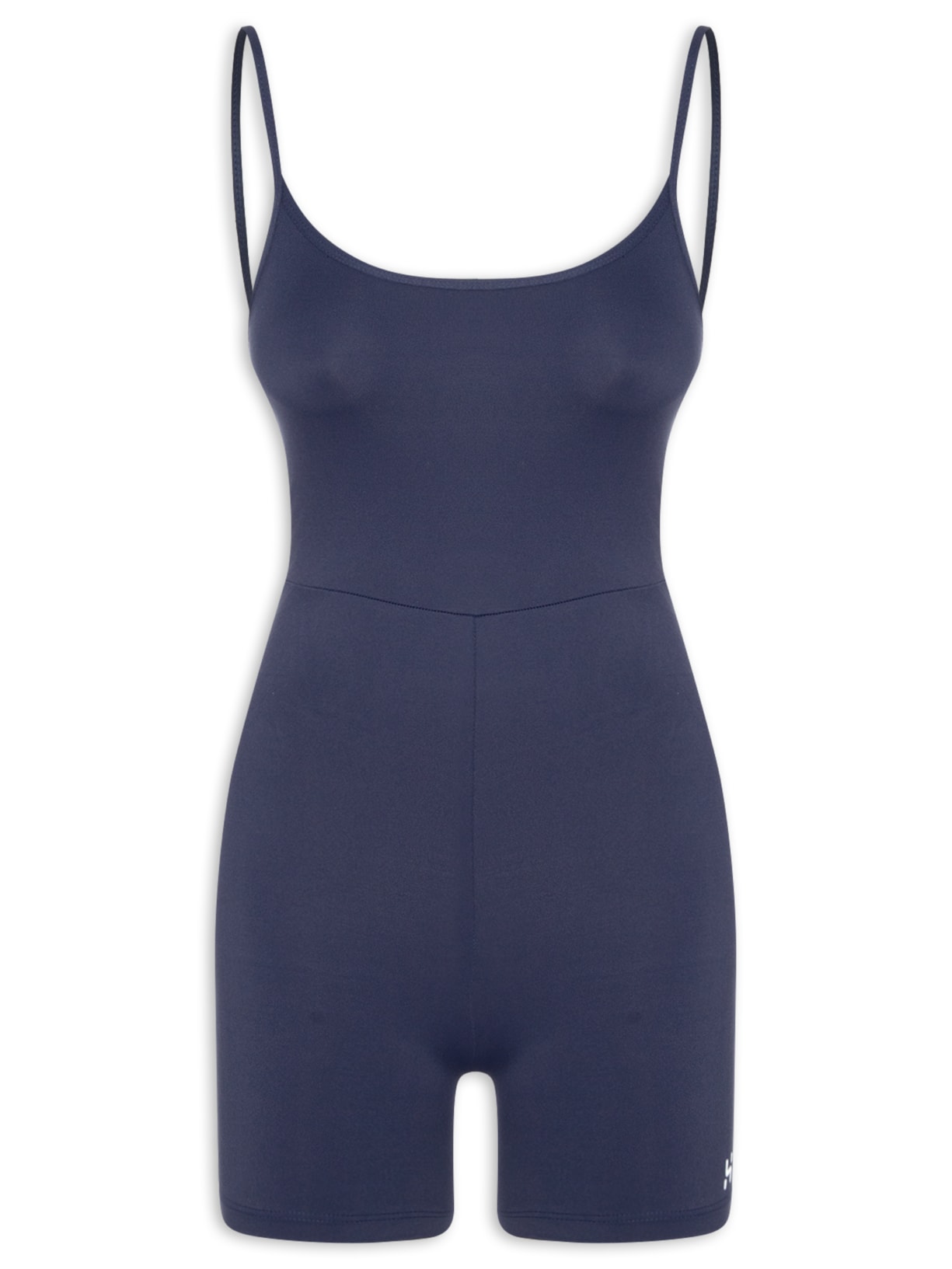 Macaquinho Feminino Sem Manga - Azul