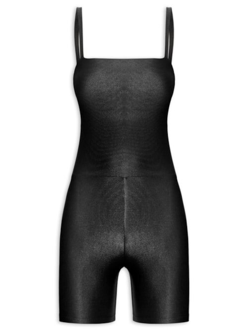 Macaquinho Feminino Short Allure Adaptiv - Preto