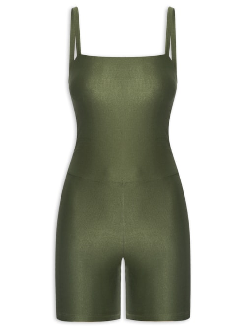 Macaquinho Feminino Short Allure Adaptiv - Verde
