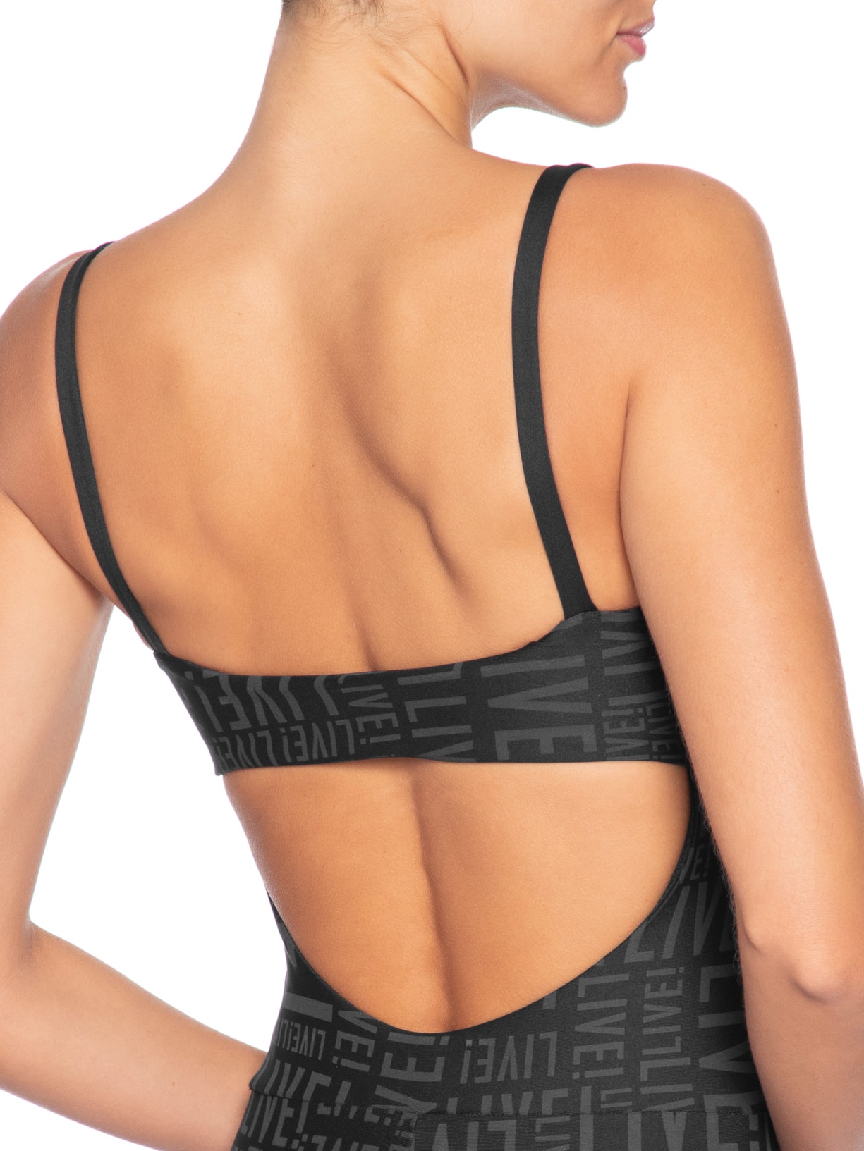 Macaquinho Feminino Shorts Live Preto Live!