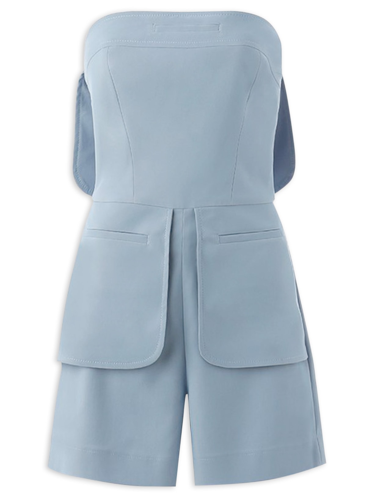 Macaquinho Feminino Thaina - Azul