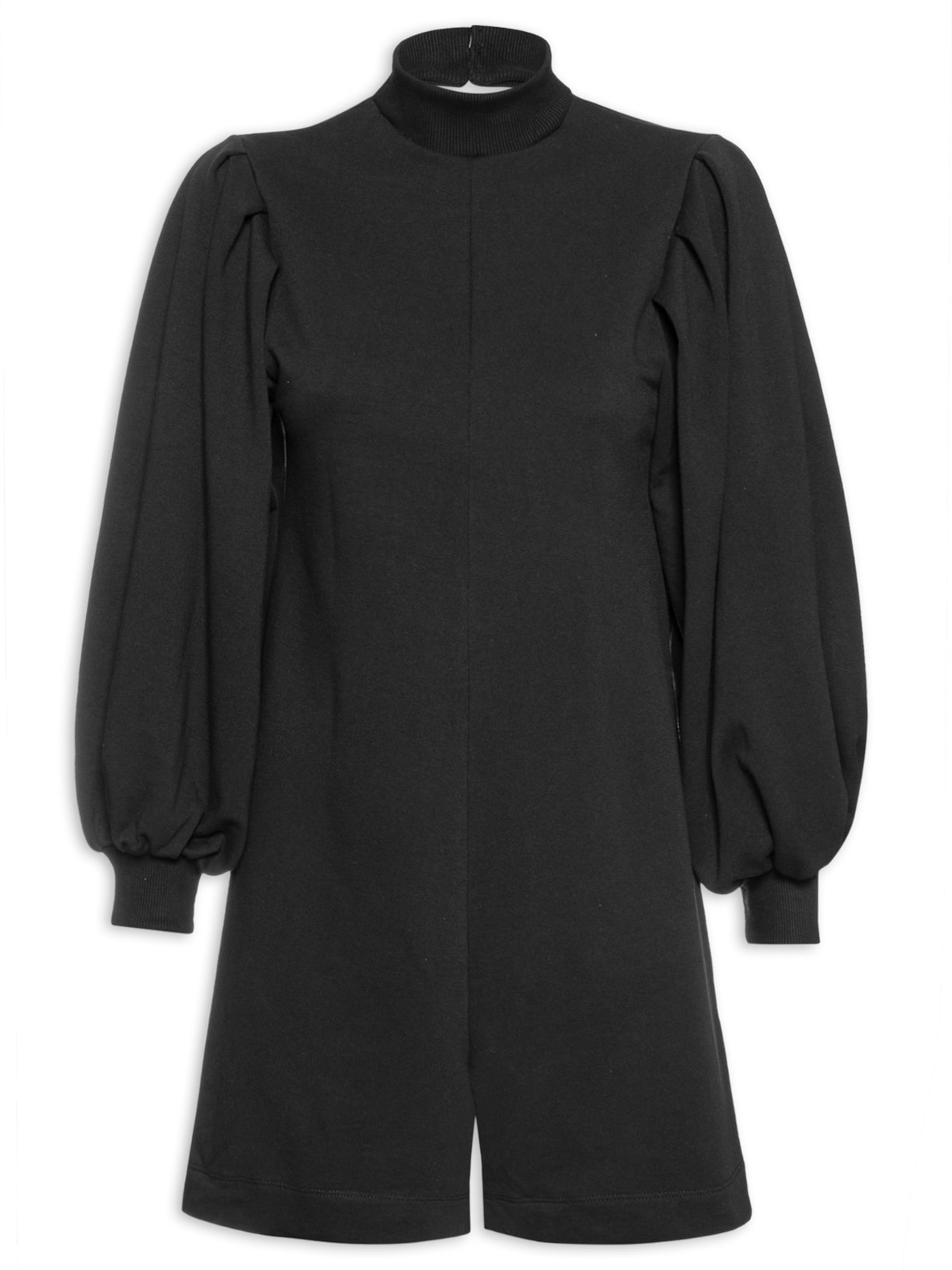 Macaquinho Moletom Golinha - Preto