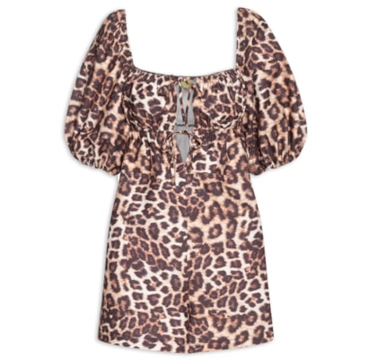 Macaquinho Onça Pintada - Animal Print