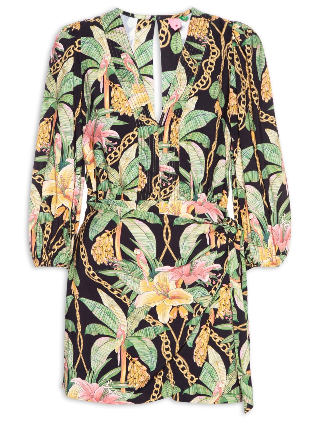 Macaquinho Paraiso Tropical Preto Farm